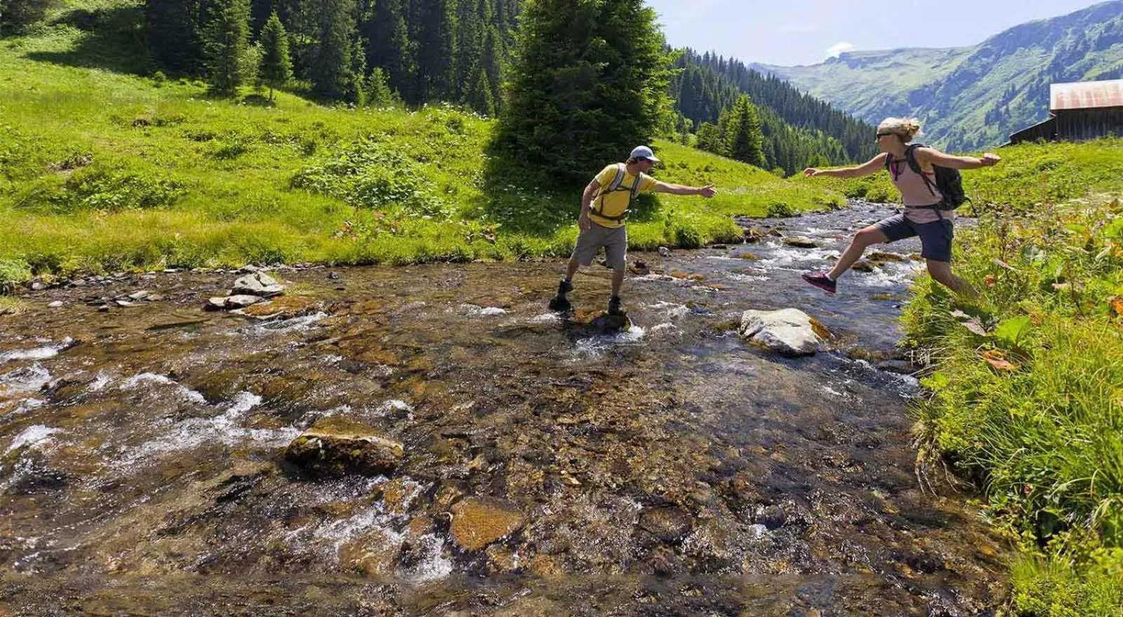 Hiking in Logis Hotel Gai Soleil
