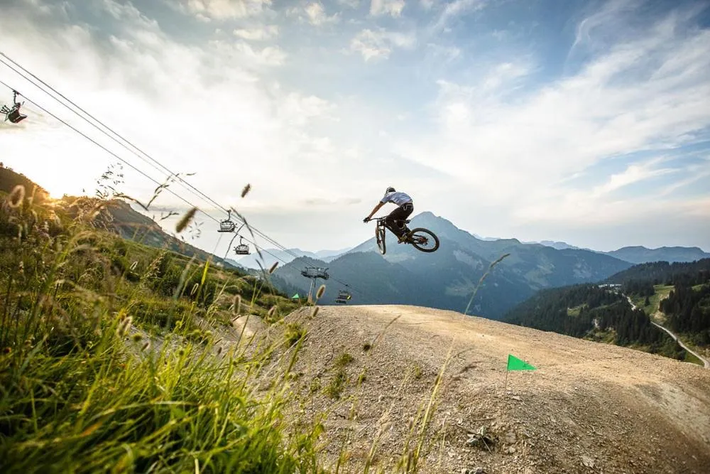 Cycling in Logis Hotel Gai Soleil