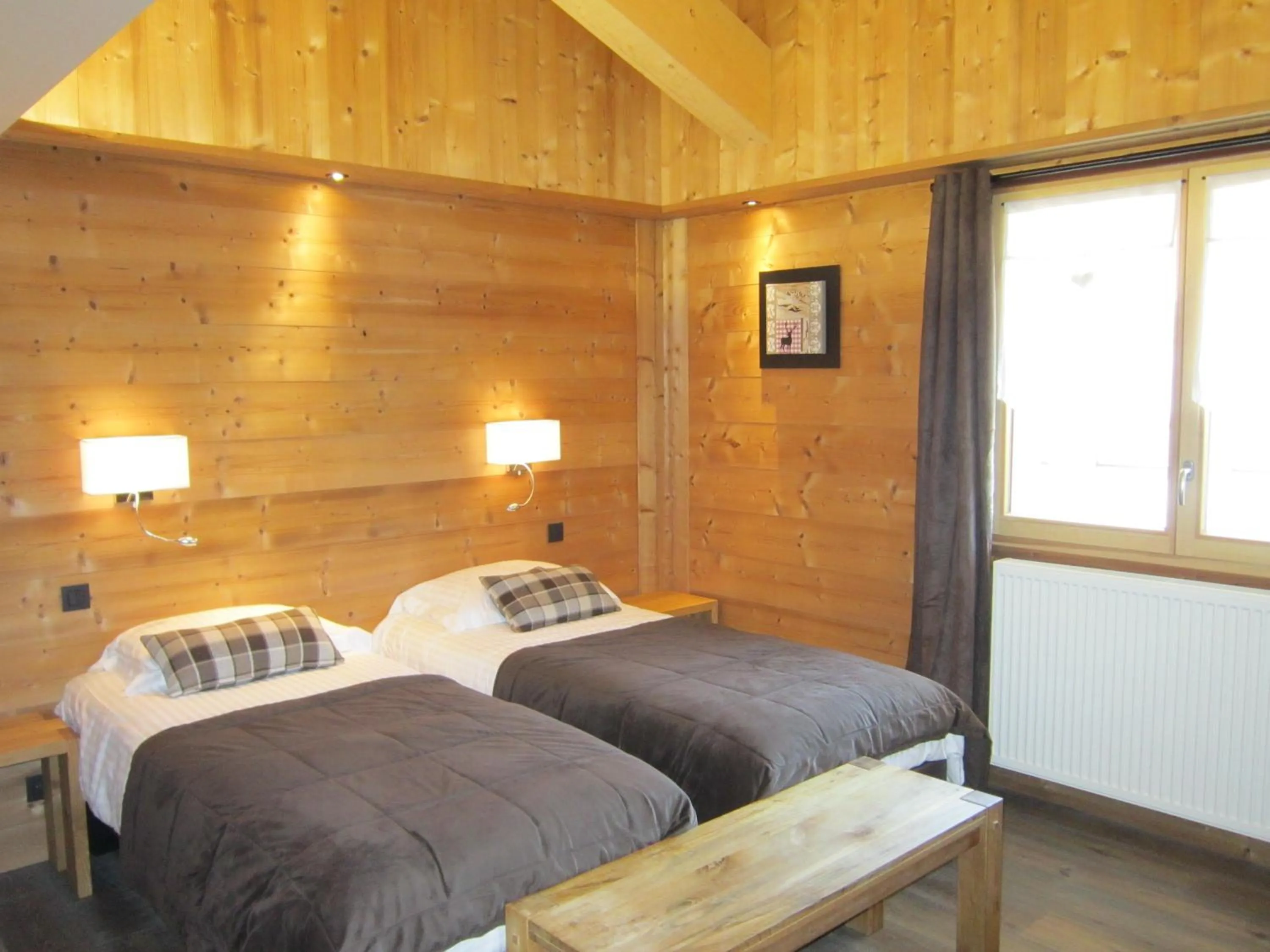 Bedroom, Bed in Logis Hotel Gai Soleil