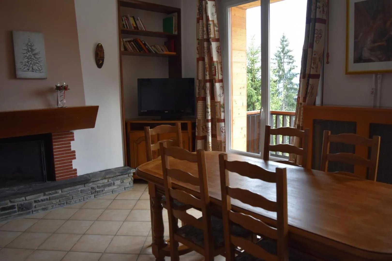 Living room in Résidence Le Fontenay