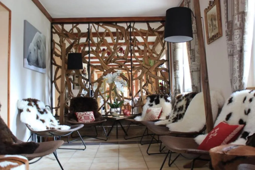 Lobby or reception in Résidence Le Fontenay