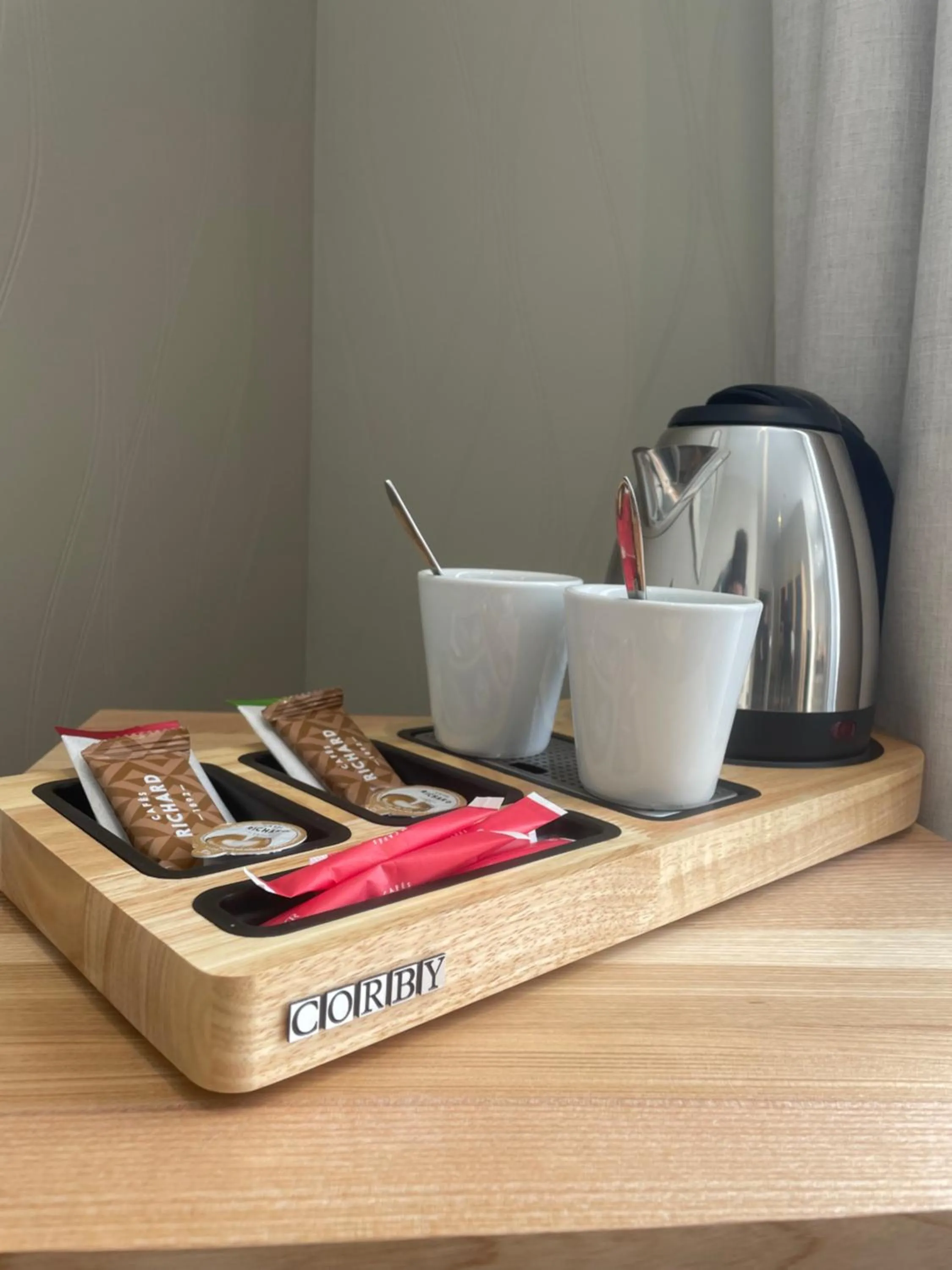 Coffee/tea facilities in Hotel Le Cercle