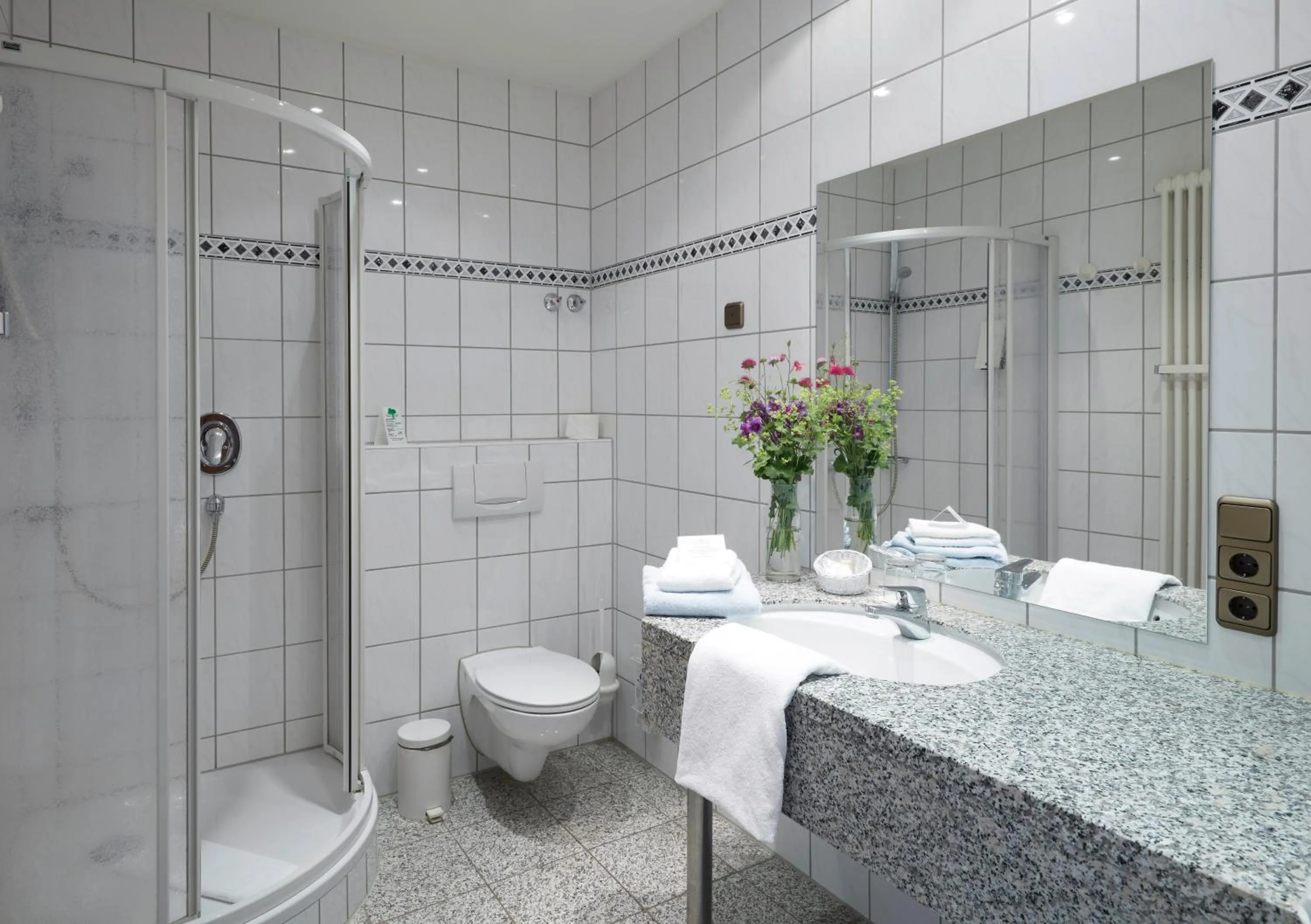 Bathroom in Waldhotel Bärenstein