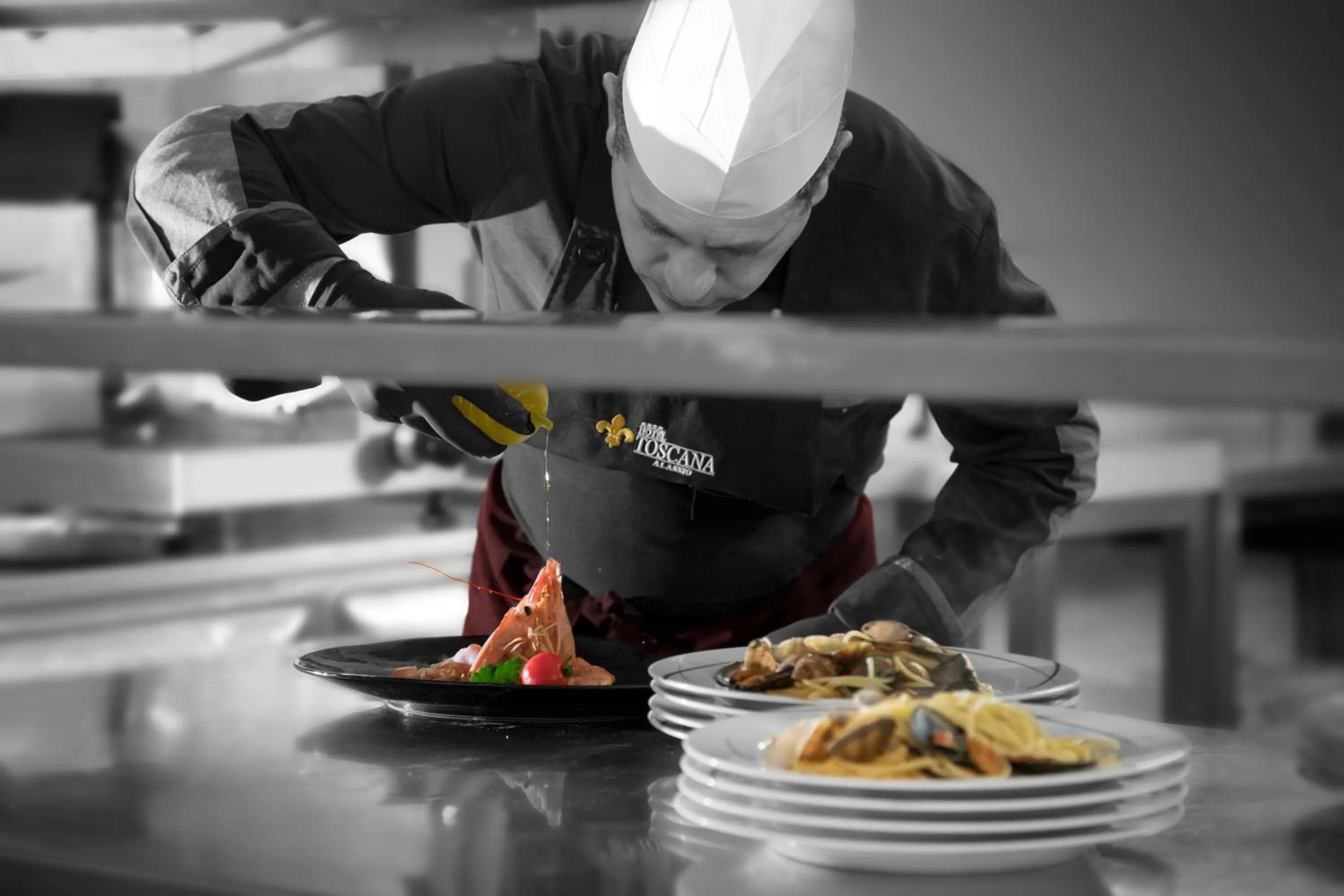 Restaurant/places to eat in Hotel Ristorante Toscana