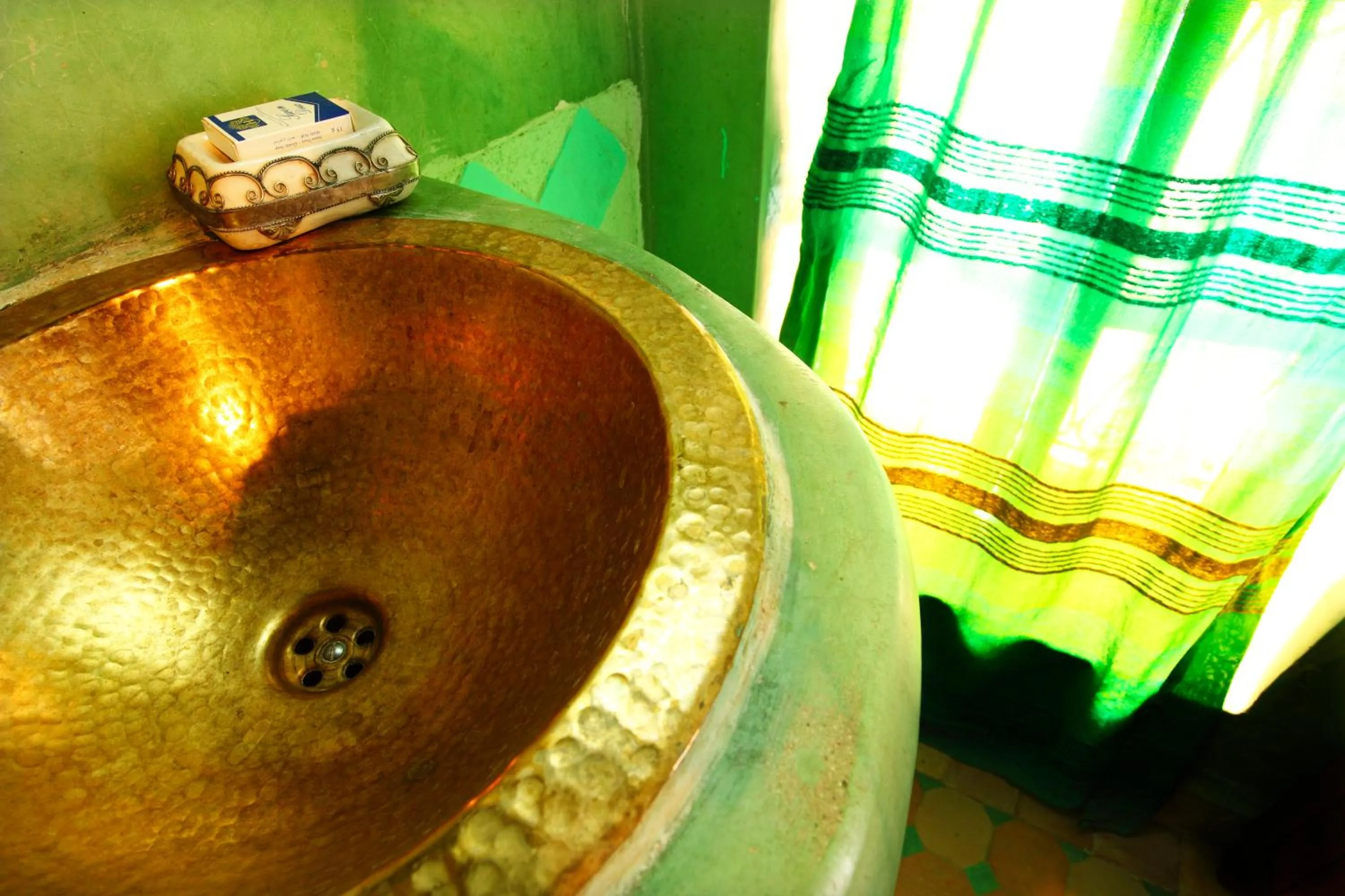 Decorative detail in Riad Jamaï