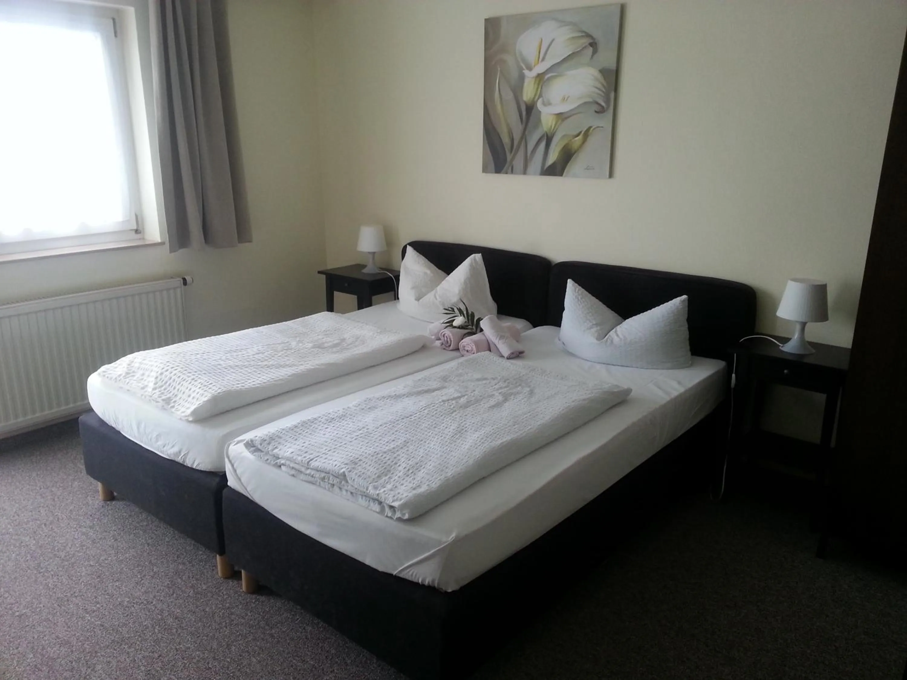 Bed in Hotel Gasthof Waldeck