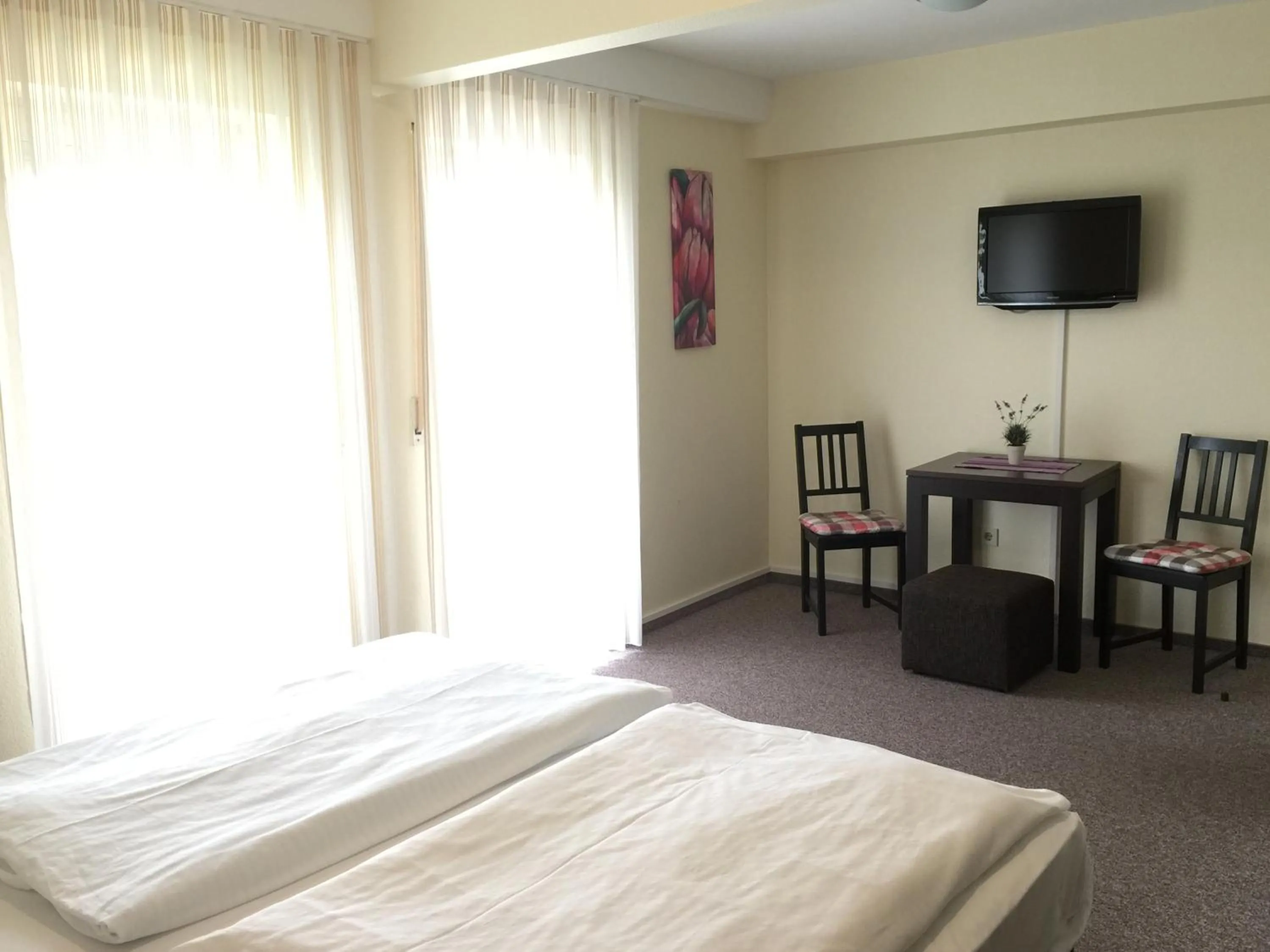 Bed in Hotel Gasthof Waldeck