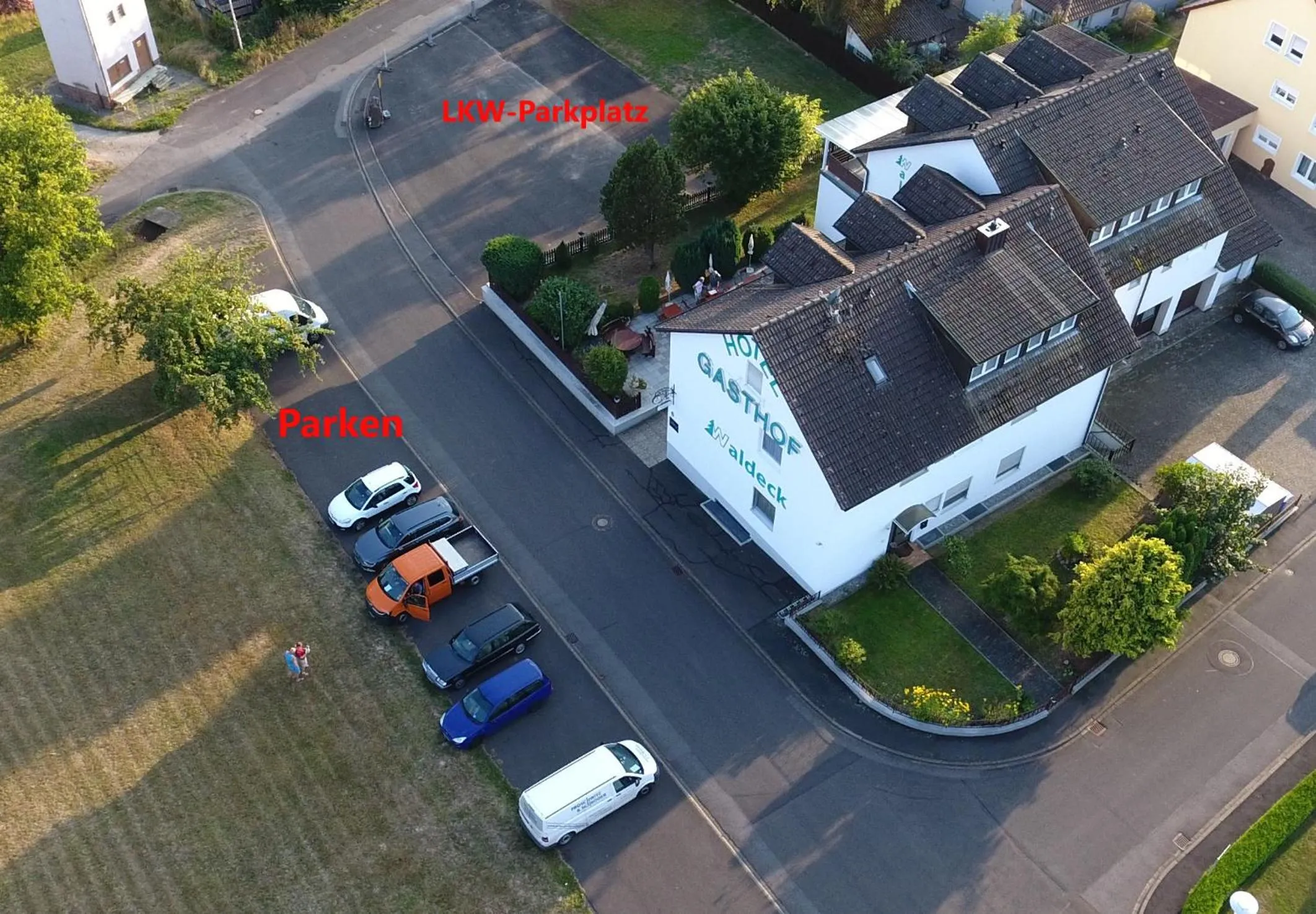 Property building in Hotel Gasthof Waldeck