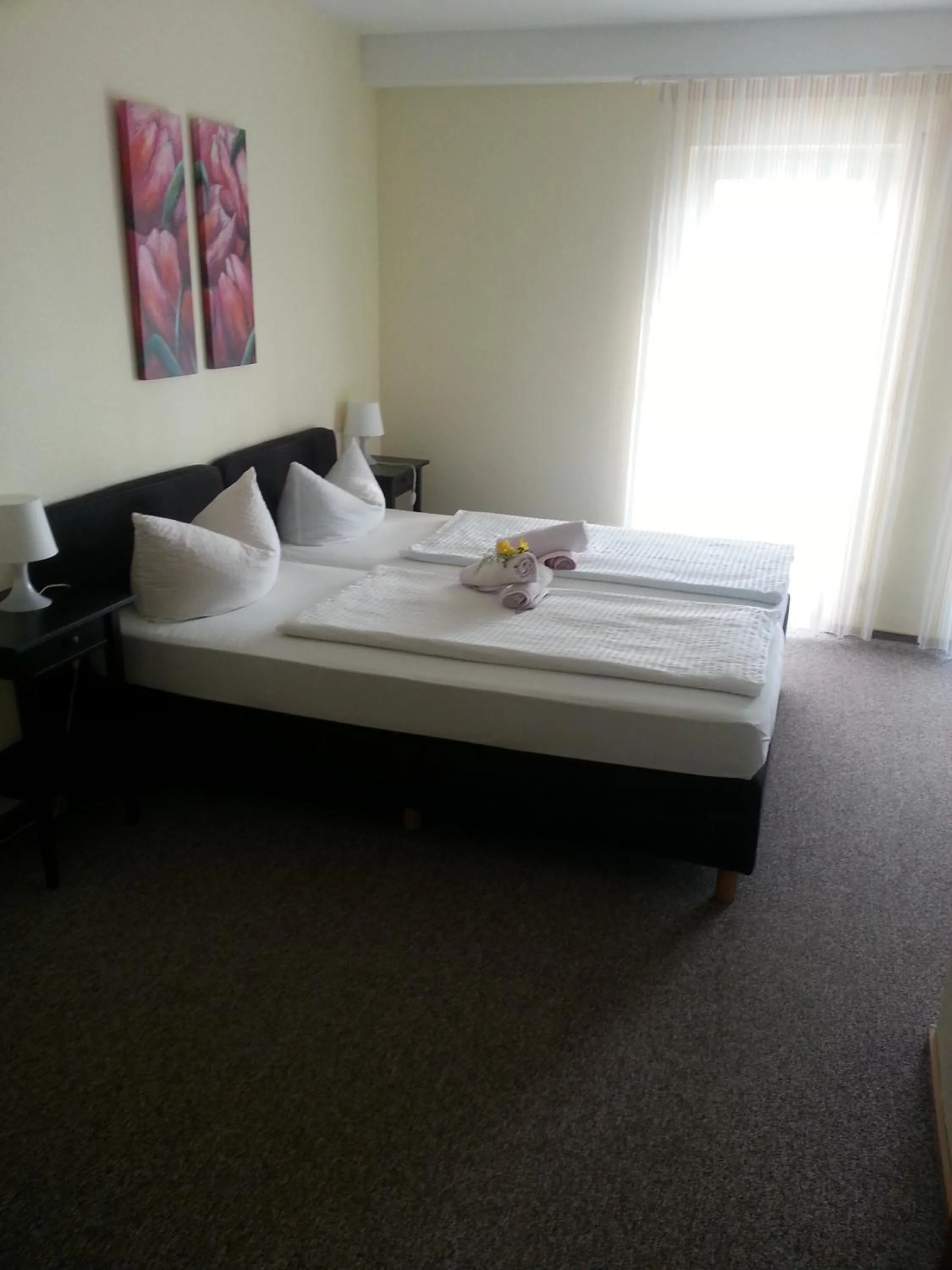 Bed in Hotel Gasthof Waldeck