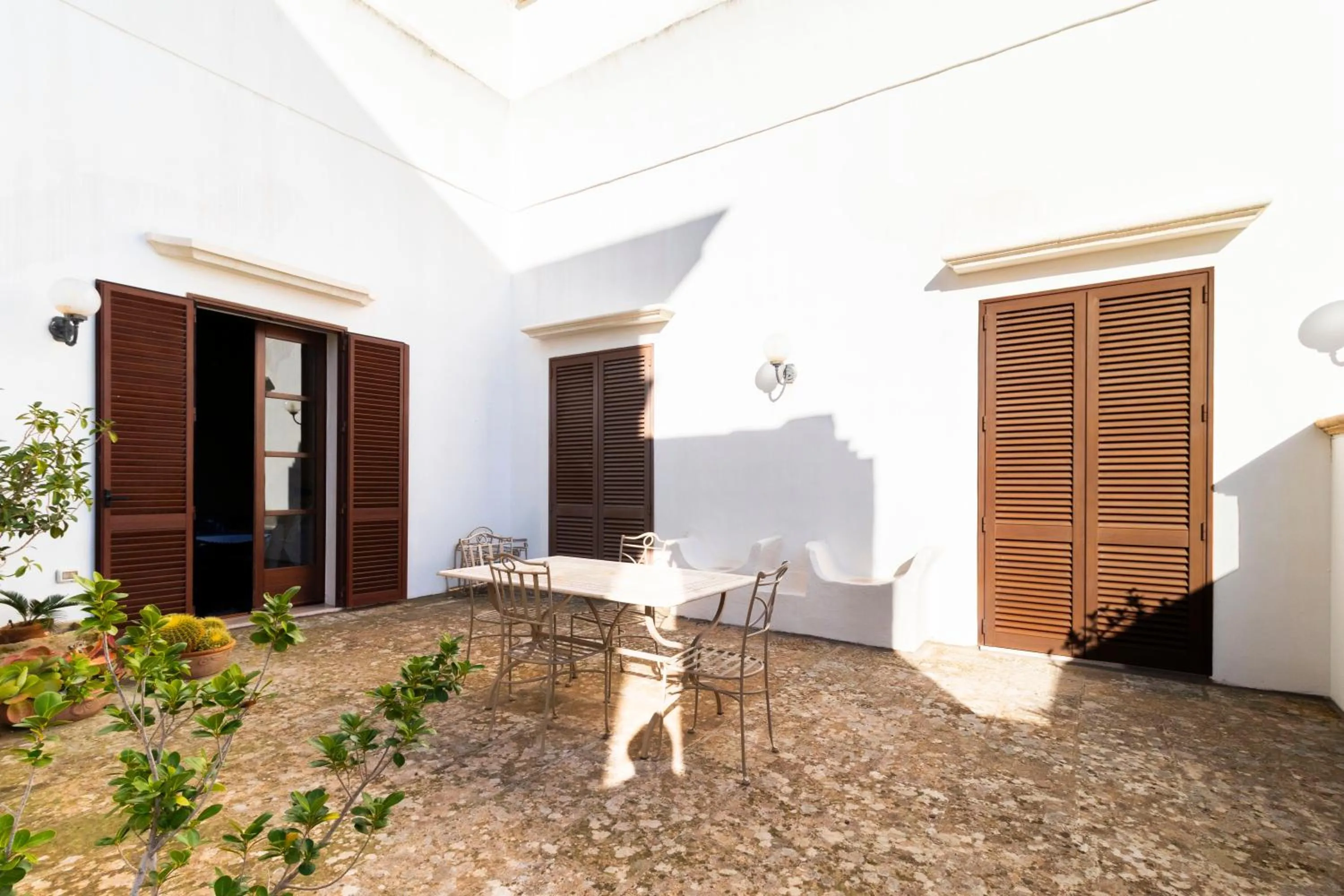 Patio in Palazzo Insula