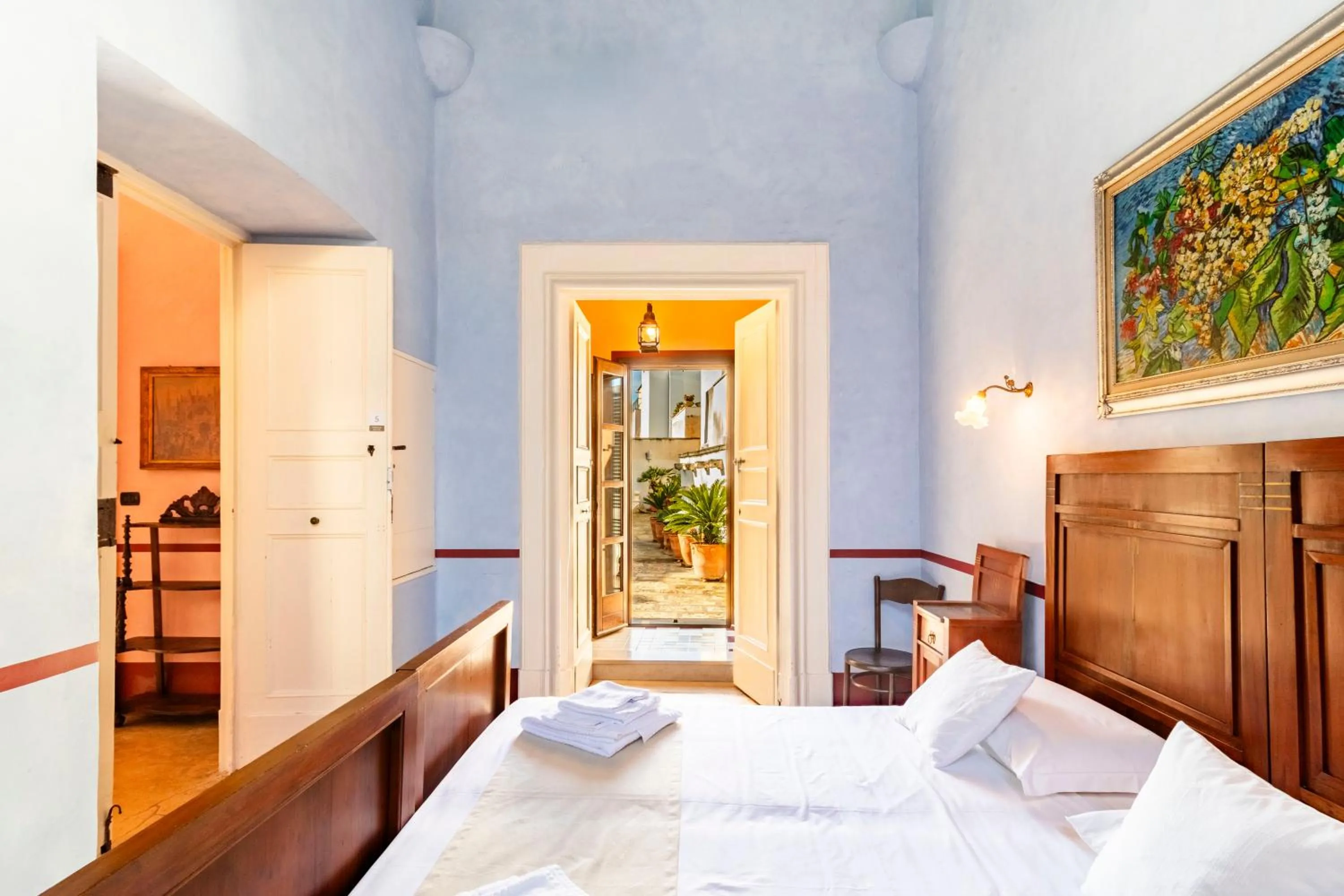 Bed in Palazzo Insula