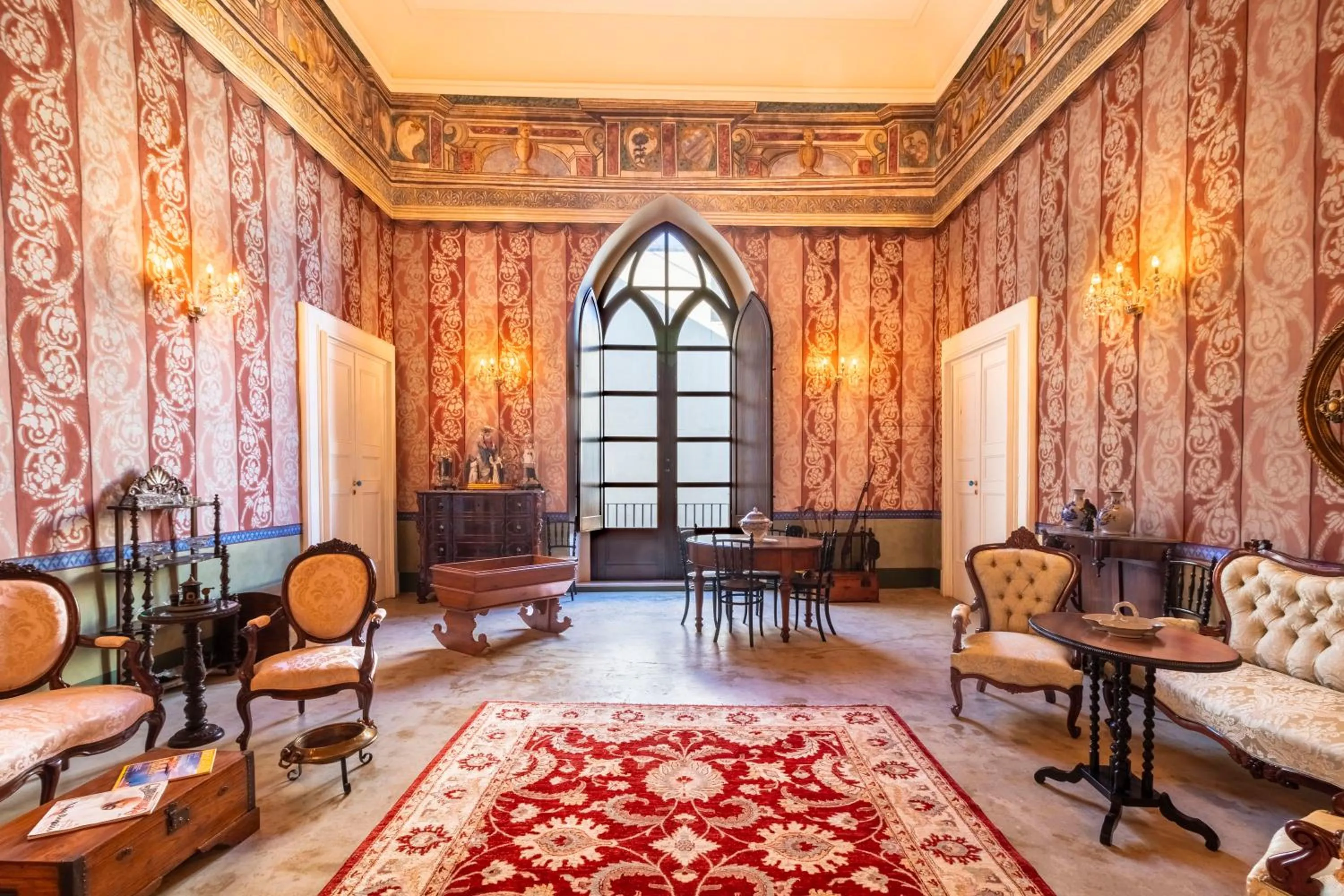 Living room in Palazzo Insula