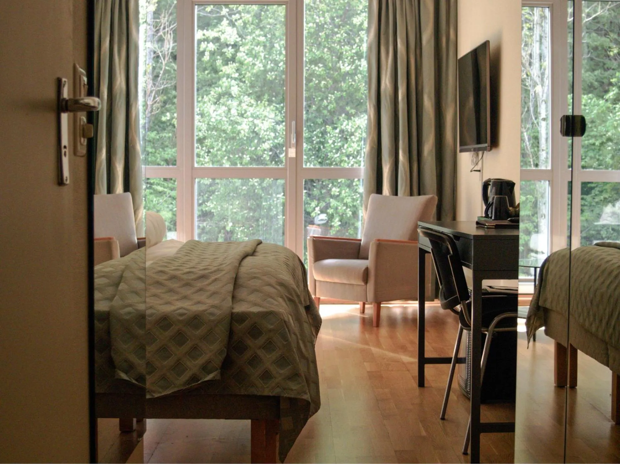 Bed in Havila Hotel Geiranger