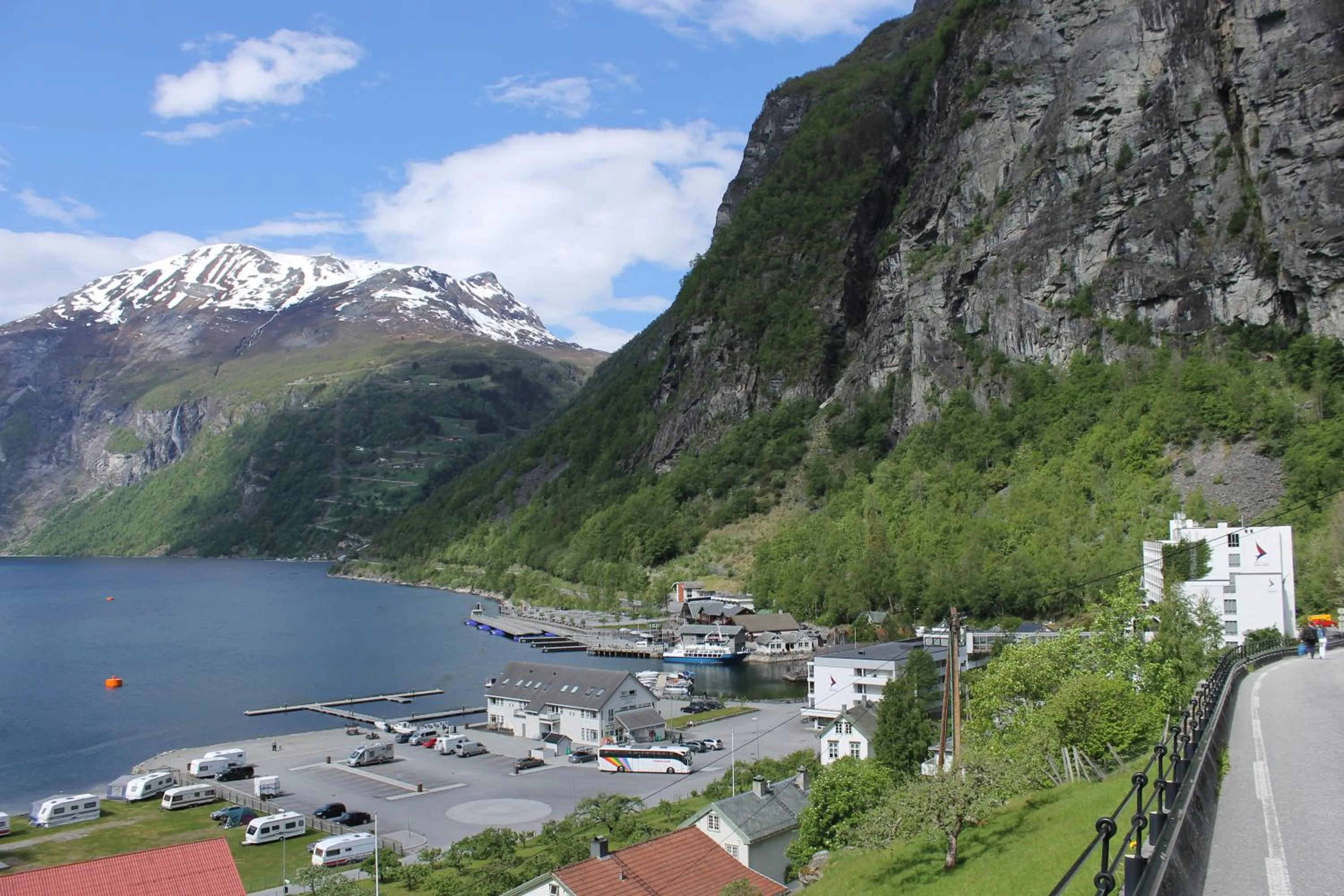 Spring in Havila Hotel Geiranger