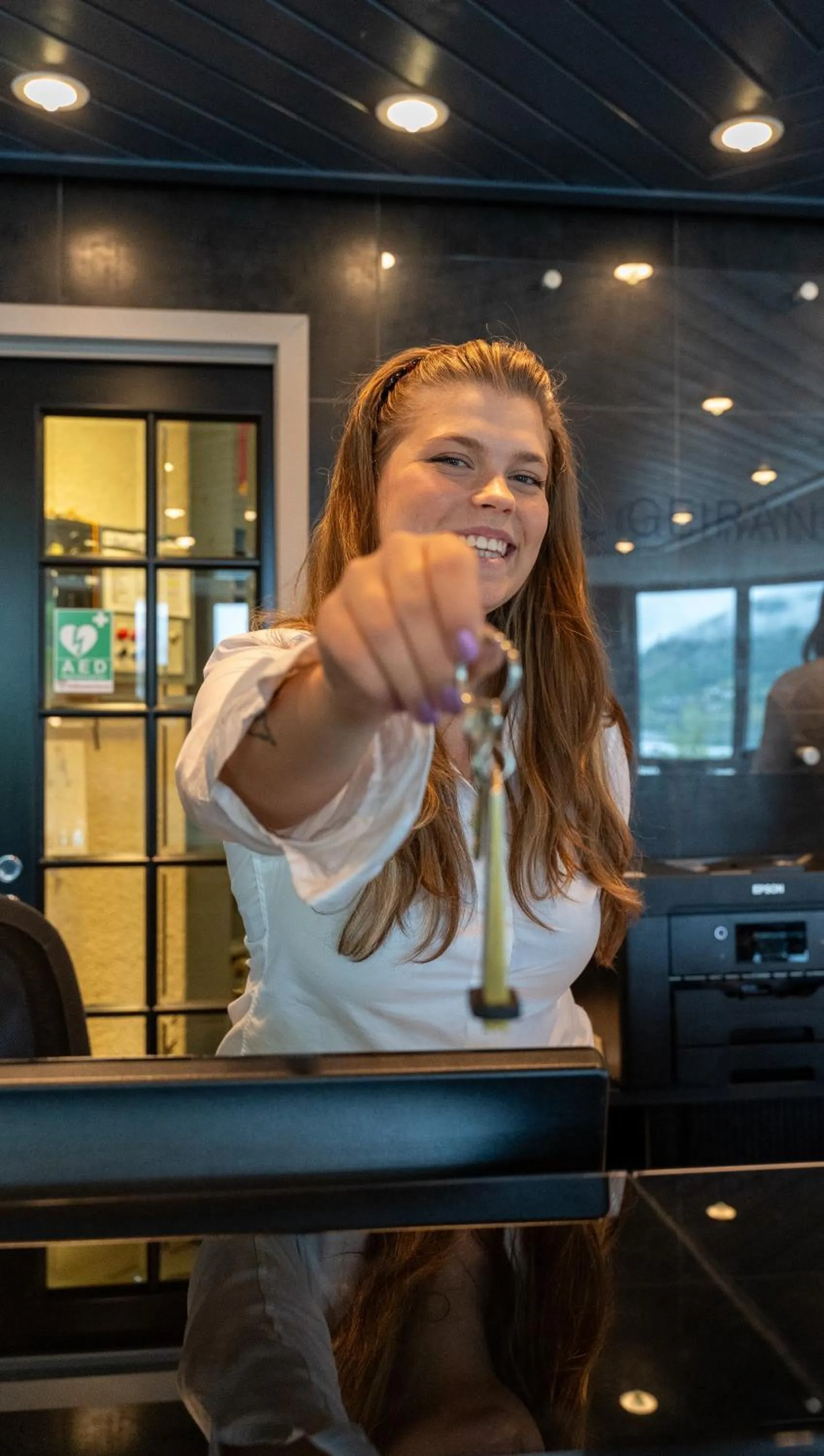 Lobby or reception in Havila Hotel Geiranger