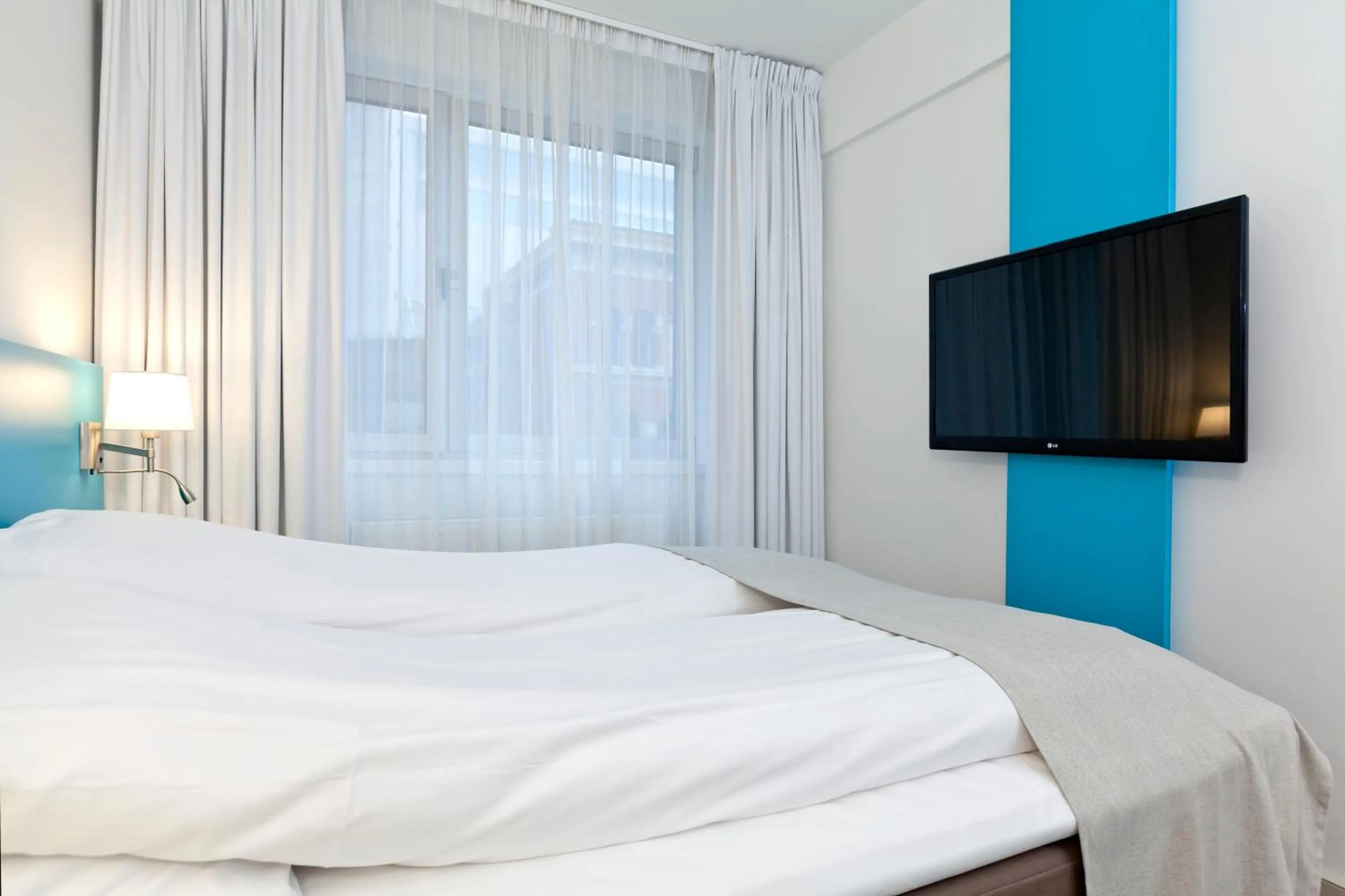 Bed in Thon Hotel Munch