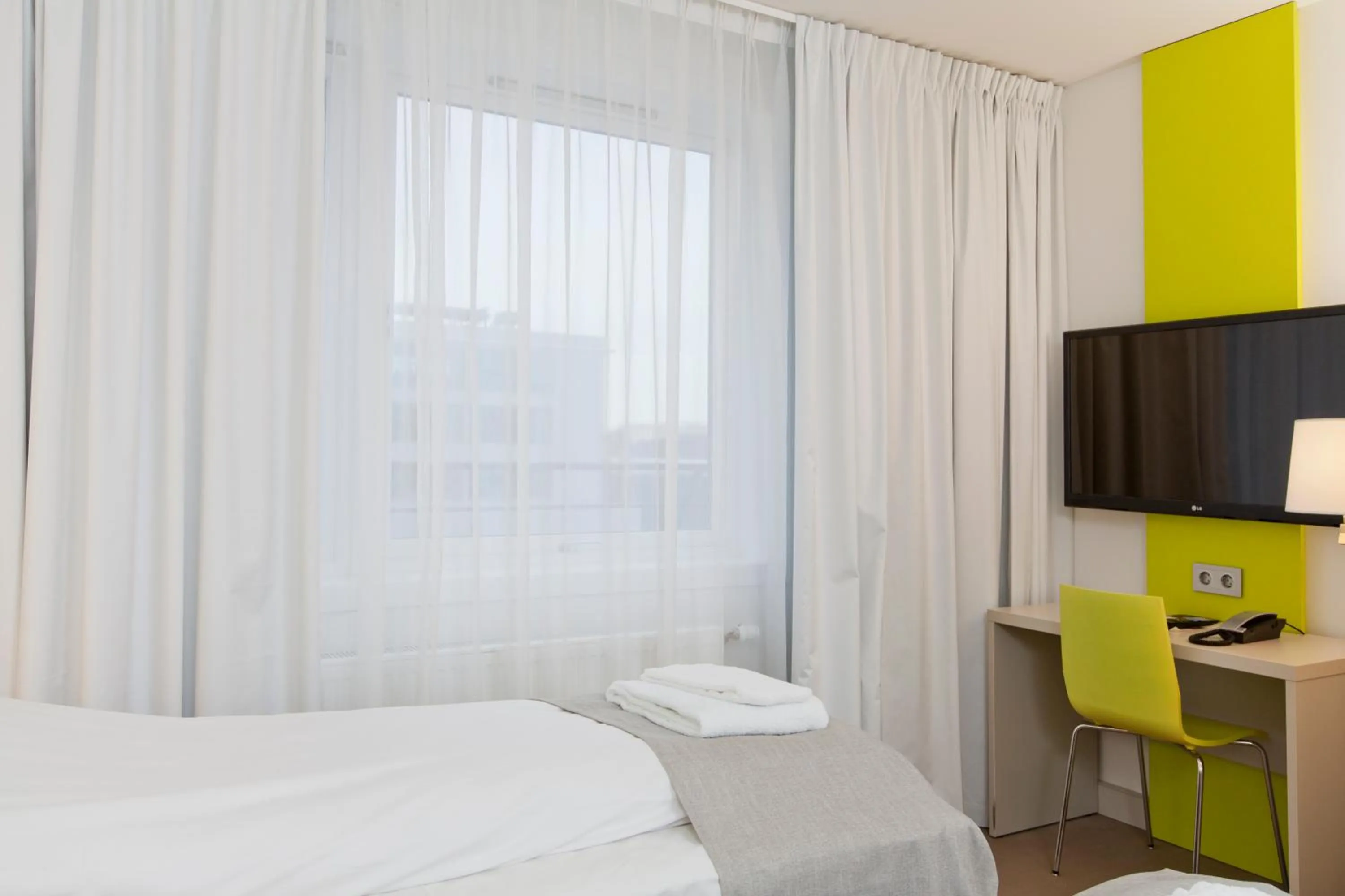 Bed in Thon Hotel Munch