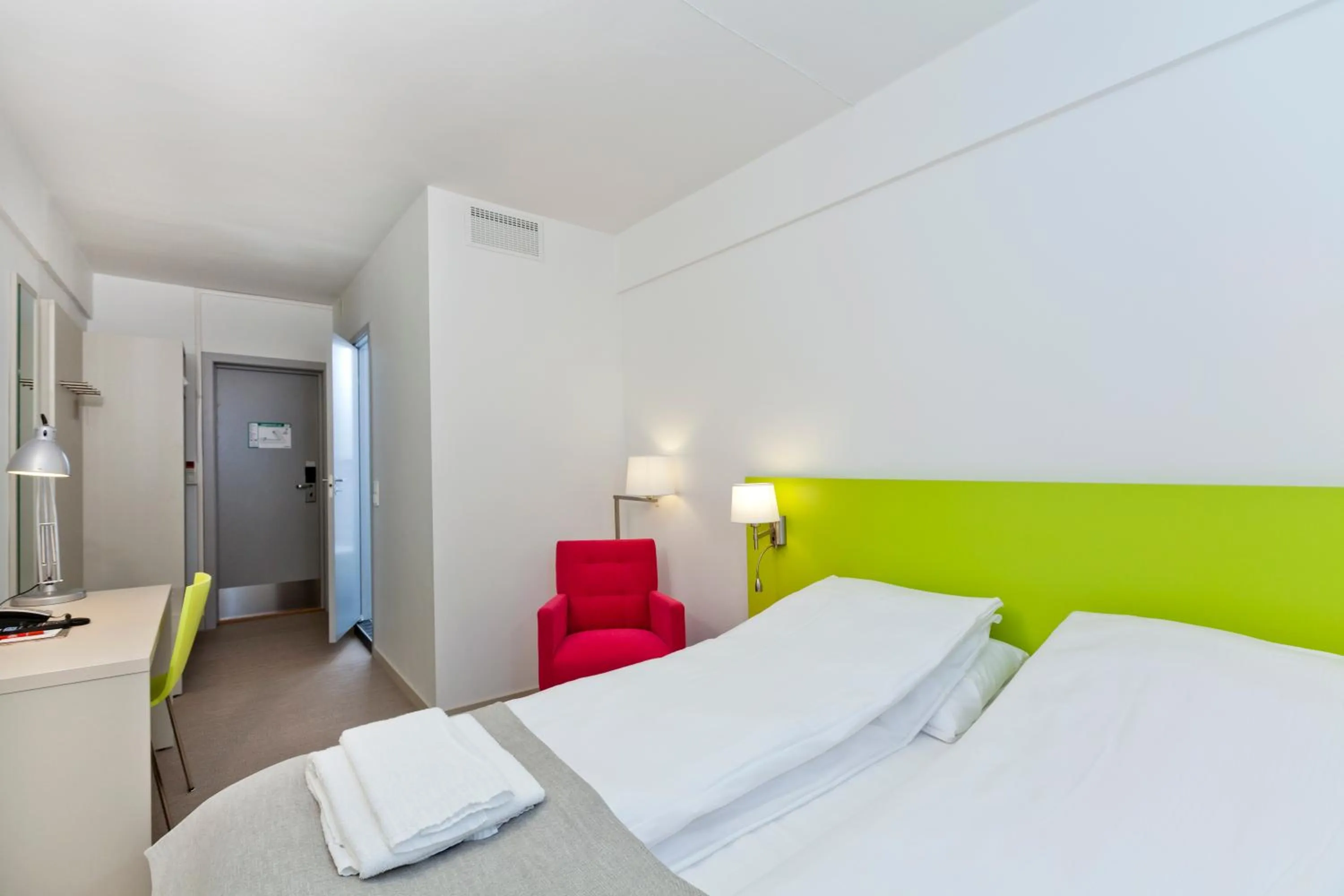 Bed in Thon Hotel Munch