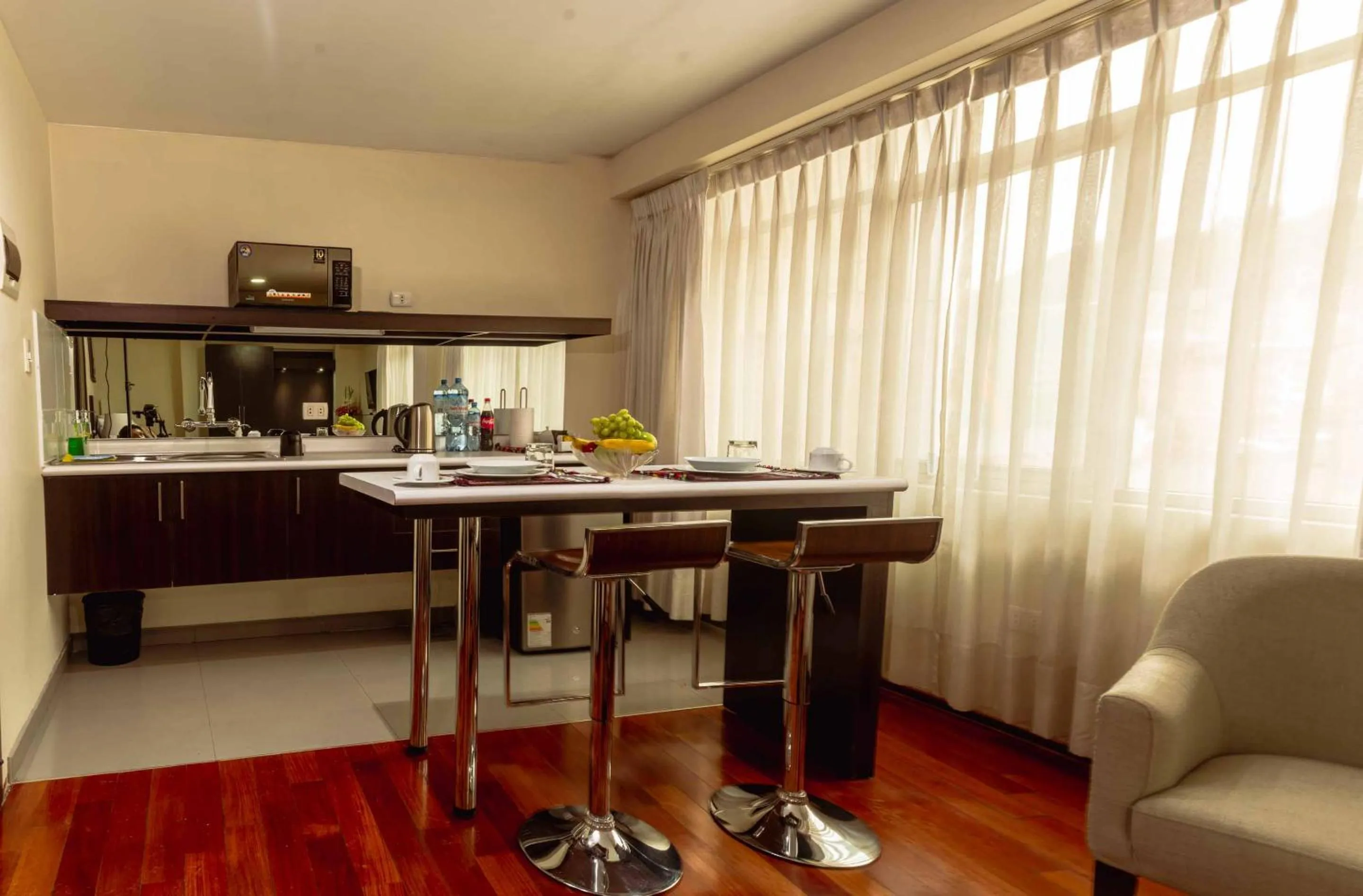 Dining area in Group House Apart Hotel