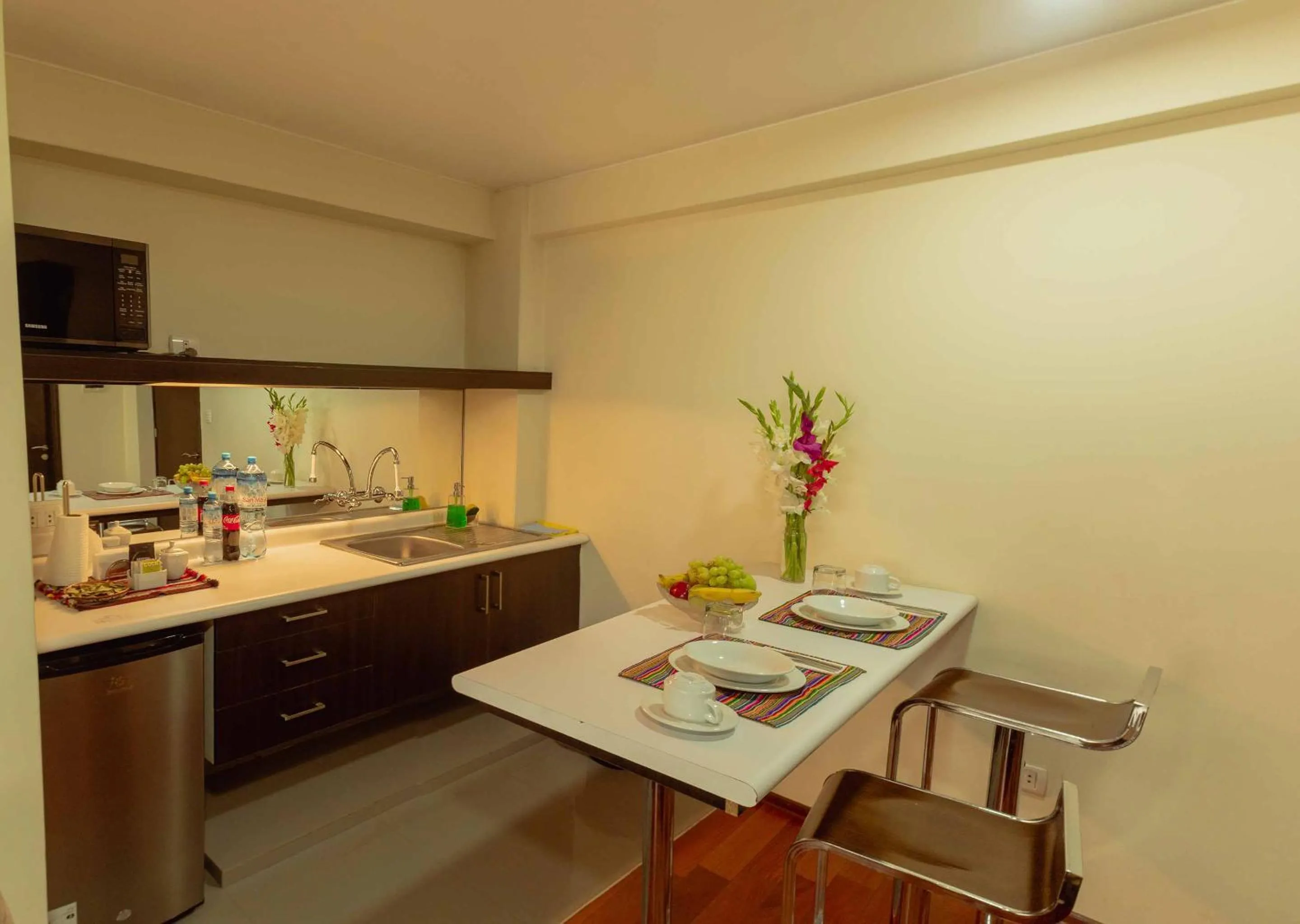 Dining area in Group House Apart Hotel