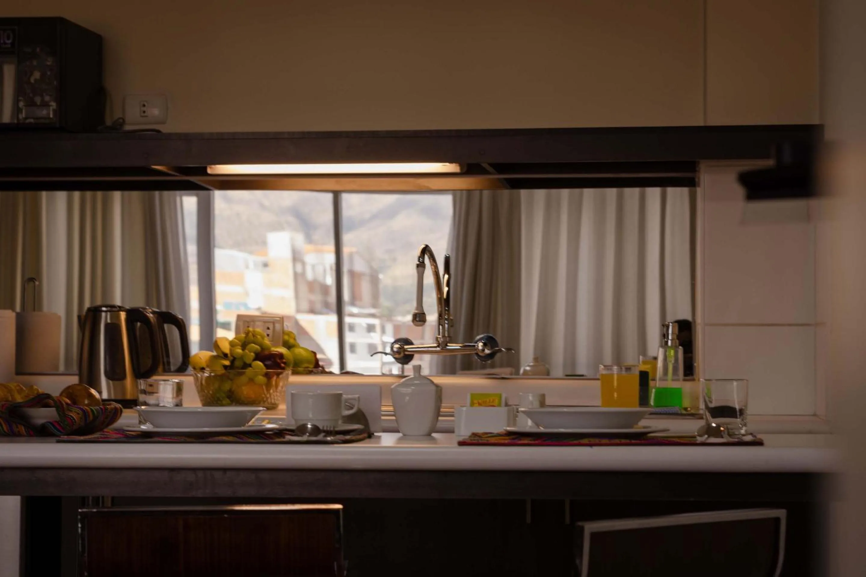 Area and facilities in Group House Apart Hotel