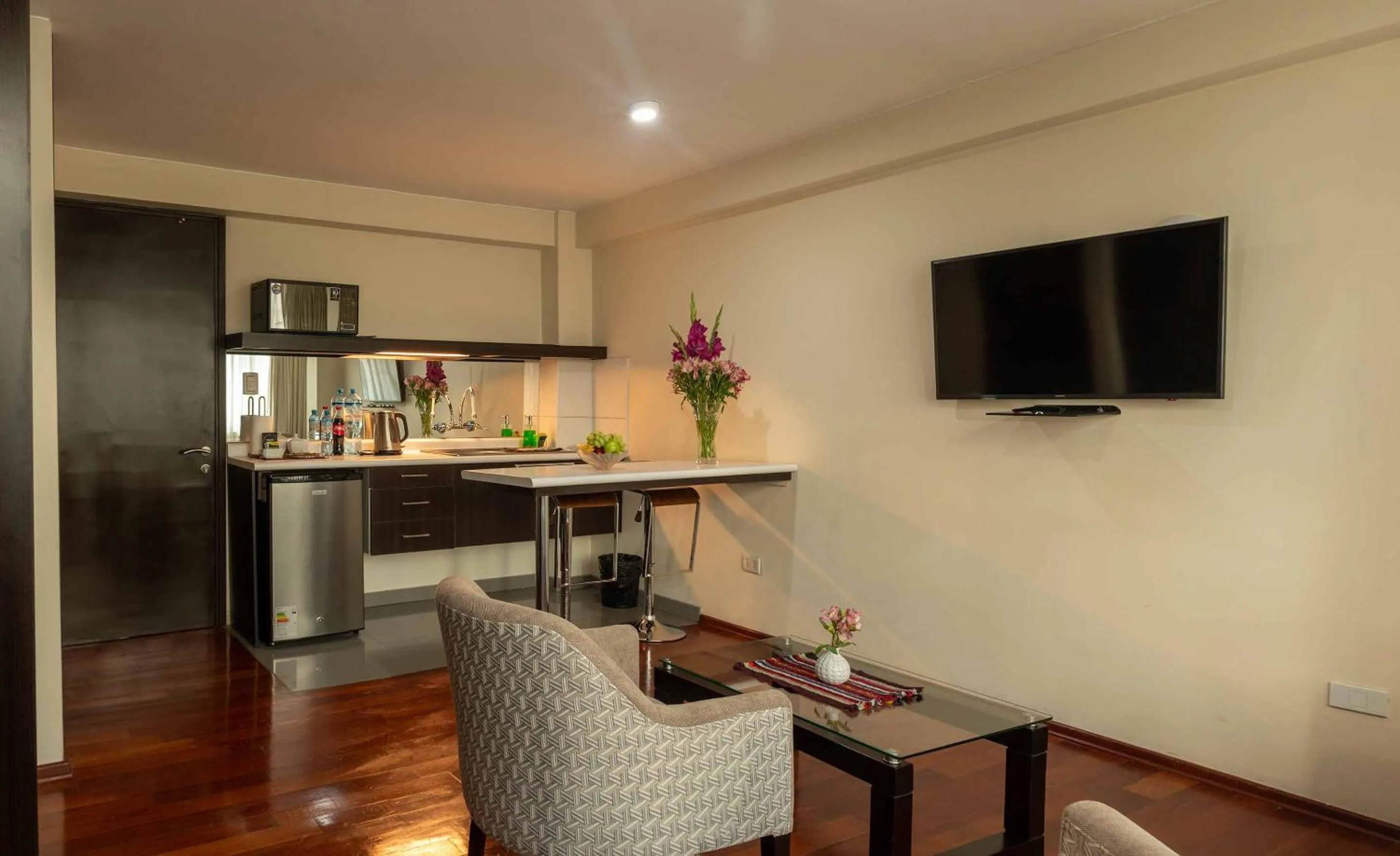 Living room in Group House Apart Hotel