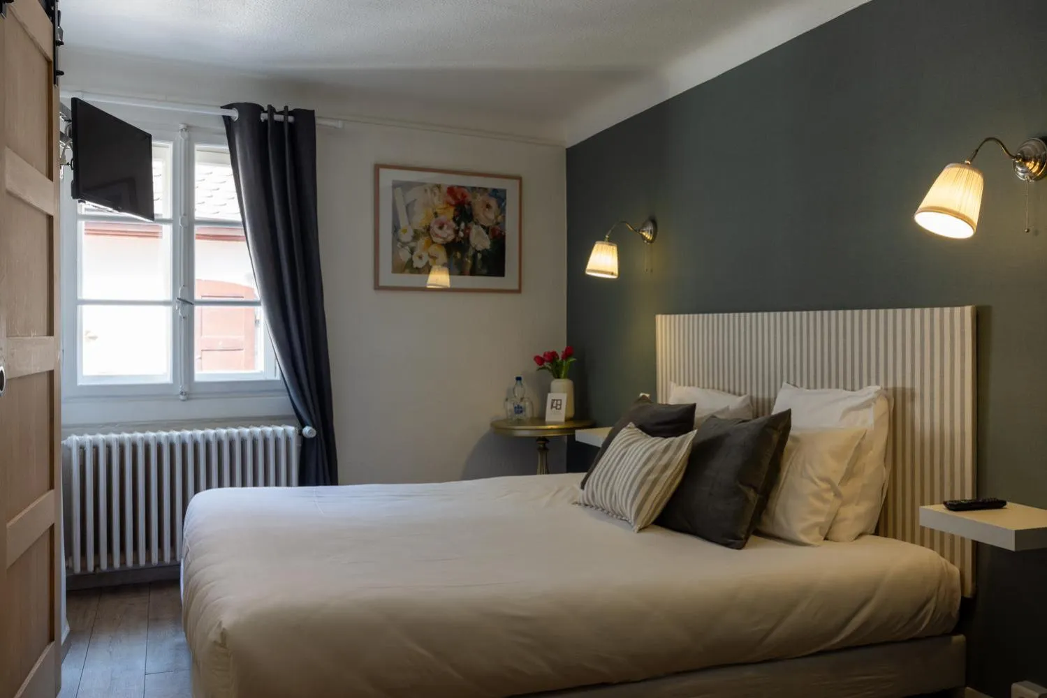 Bedroom, Bed in L'Auberge du Brand