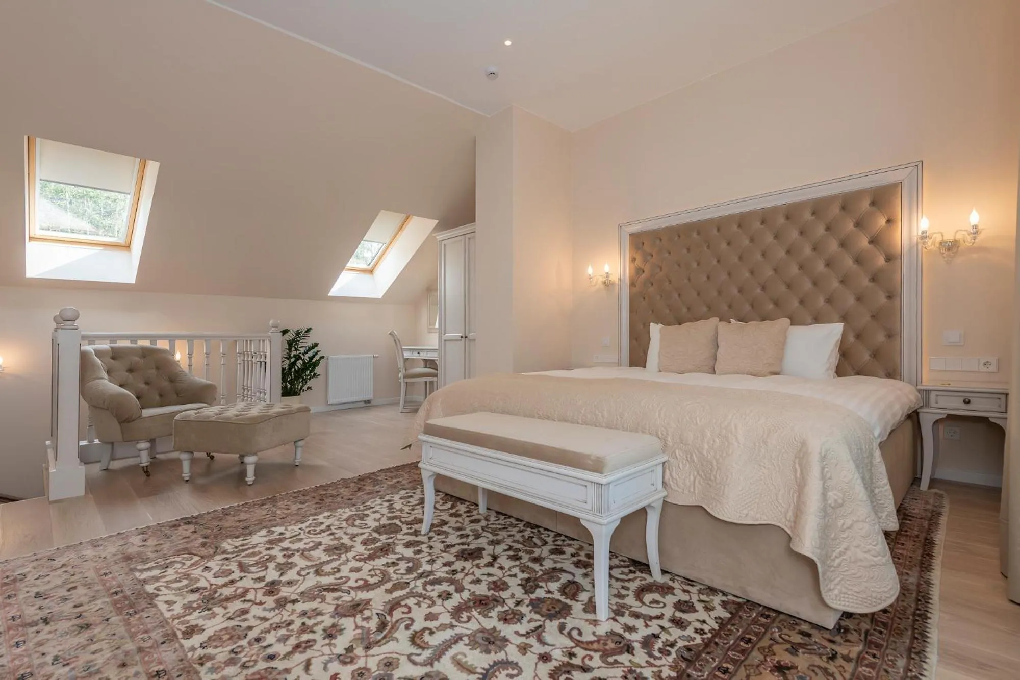 Spring, Bed in Hotel Pušų paunksnėje