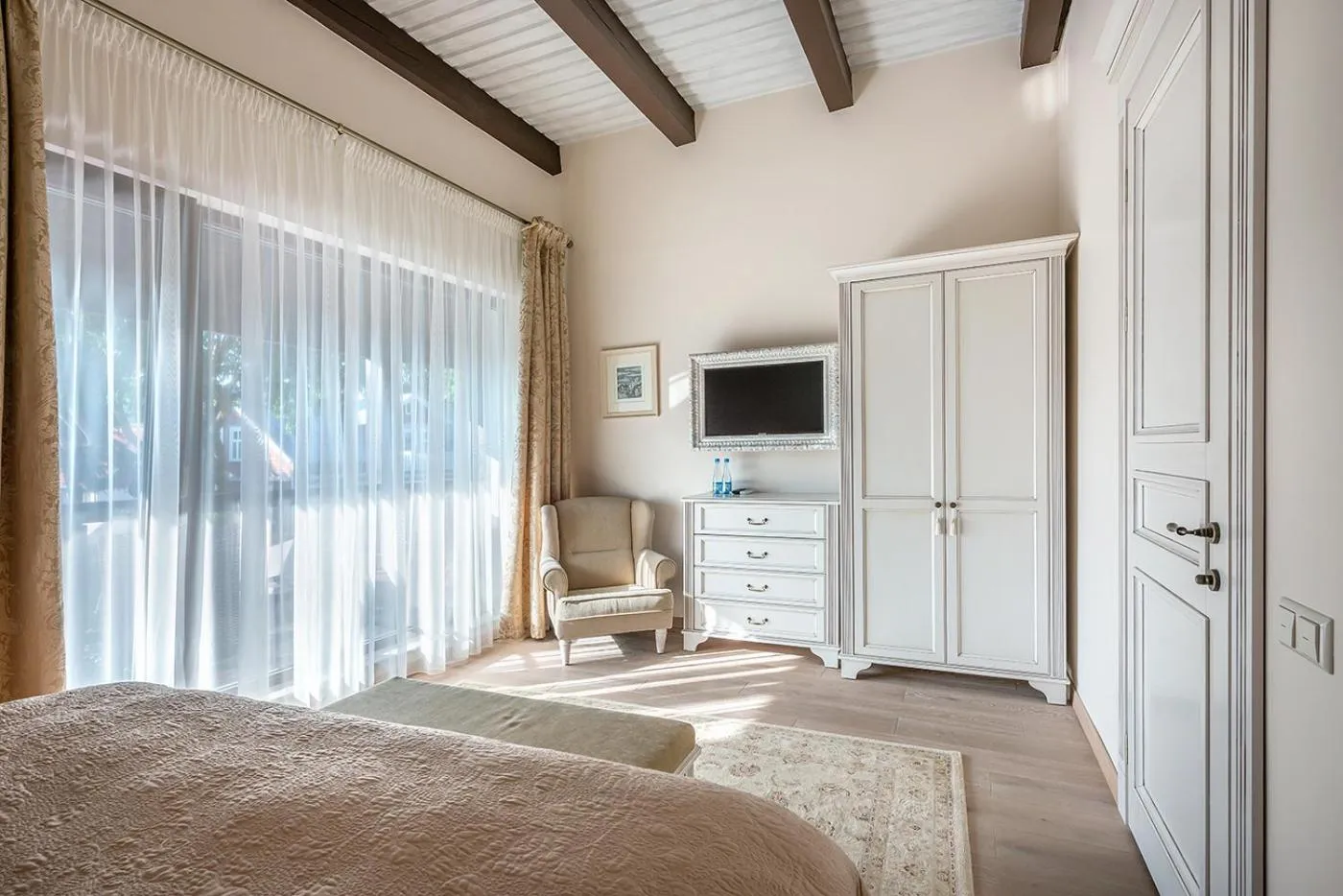 TV and multimedia, Bed in Hotel Pušų paunksnėje