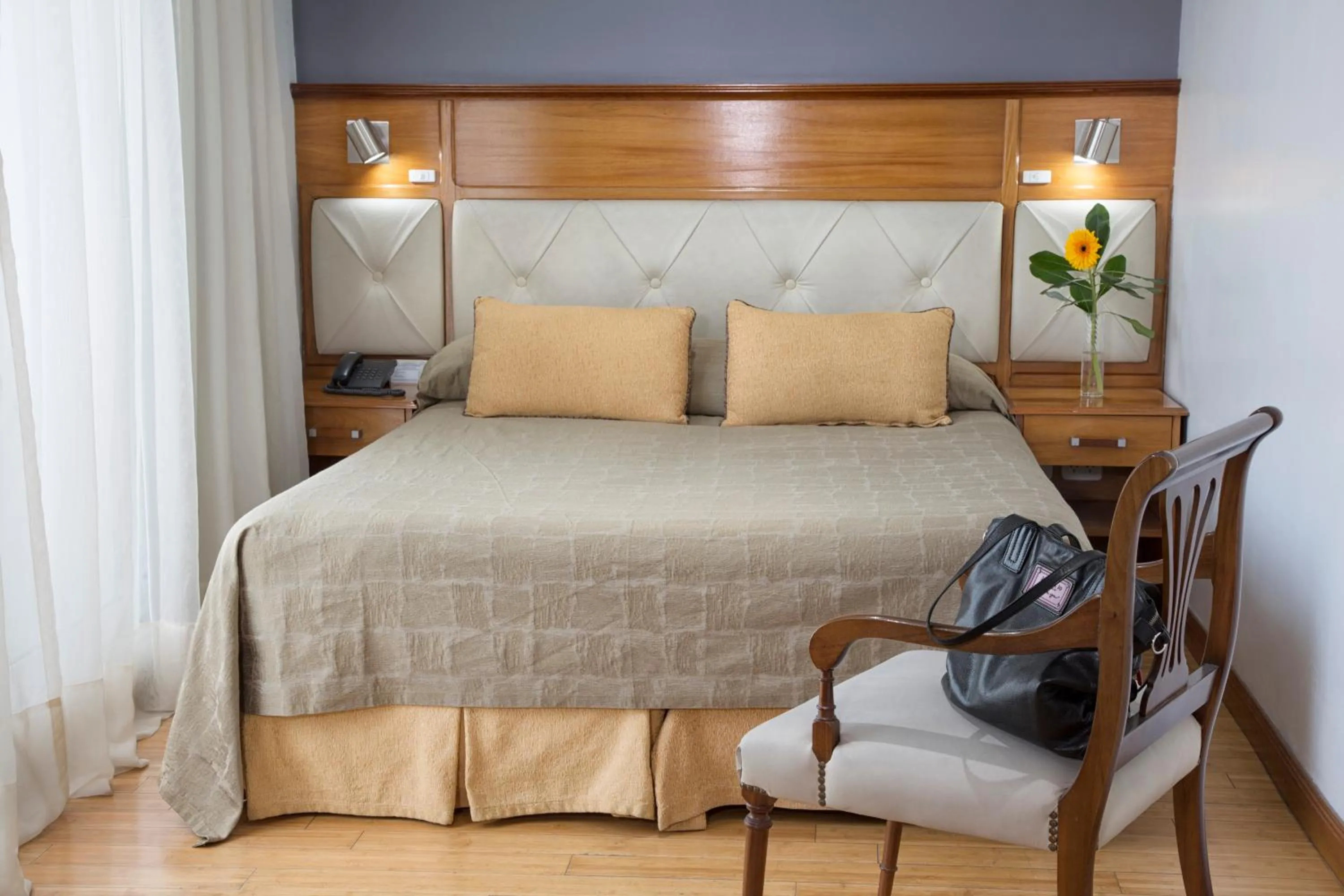 Bed in Embajador Hotel