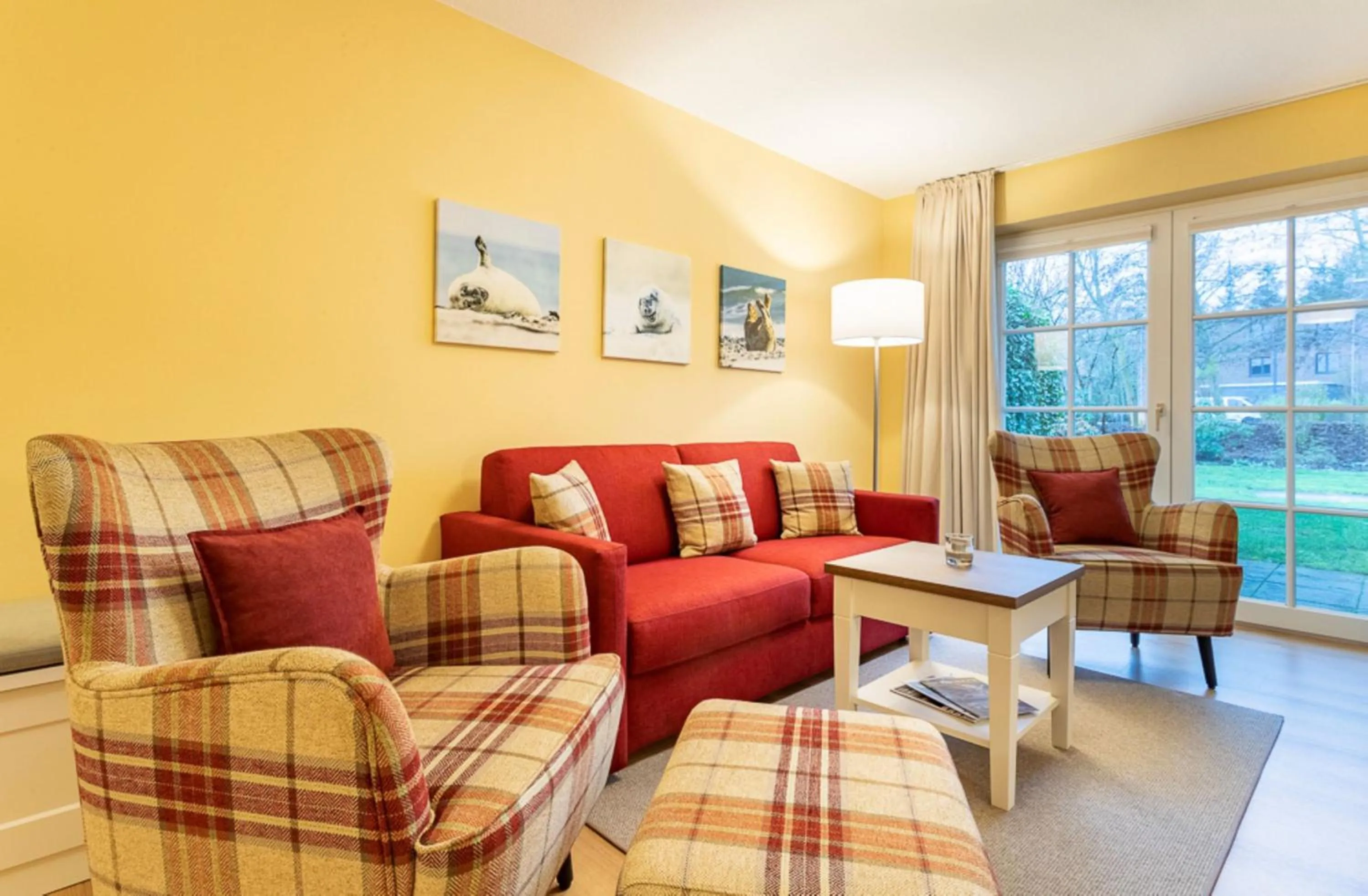 Seating area in Hotel Landhaus Ellerbrock