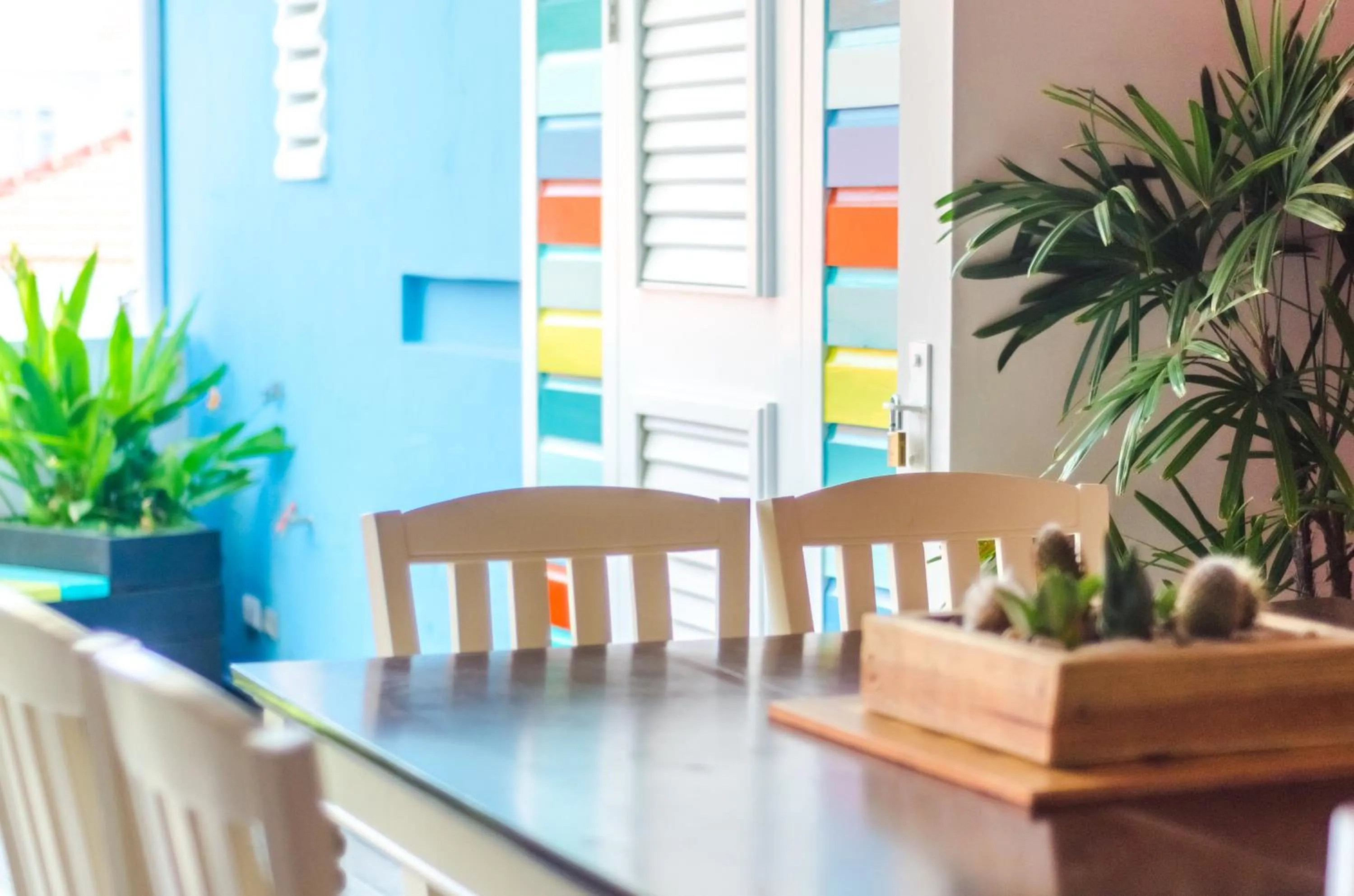 Lounge or bar in Bed & Bike Curacao - Pietermaai