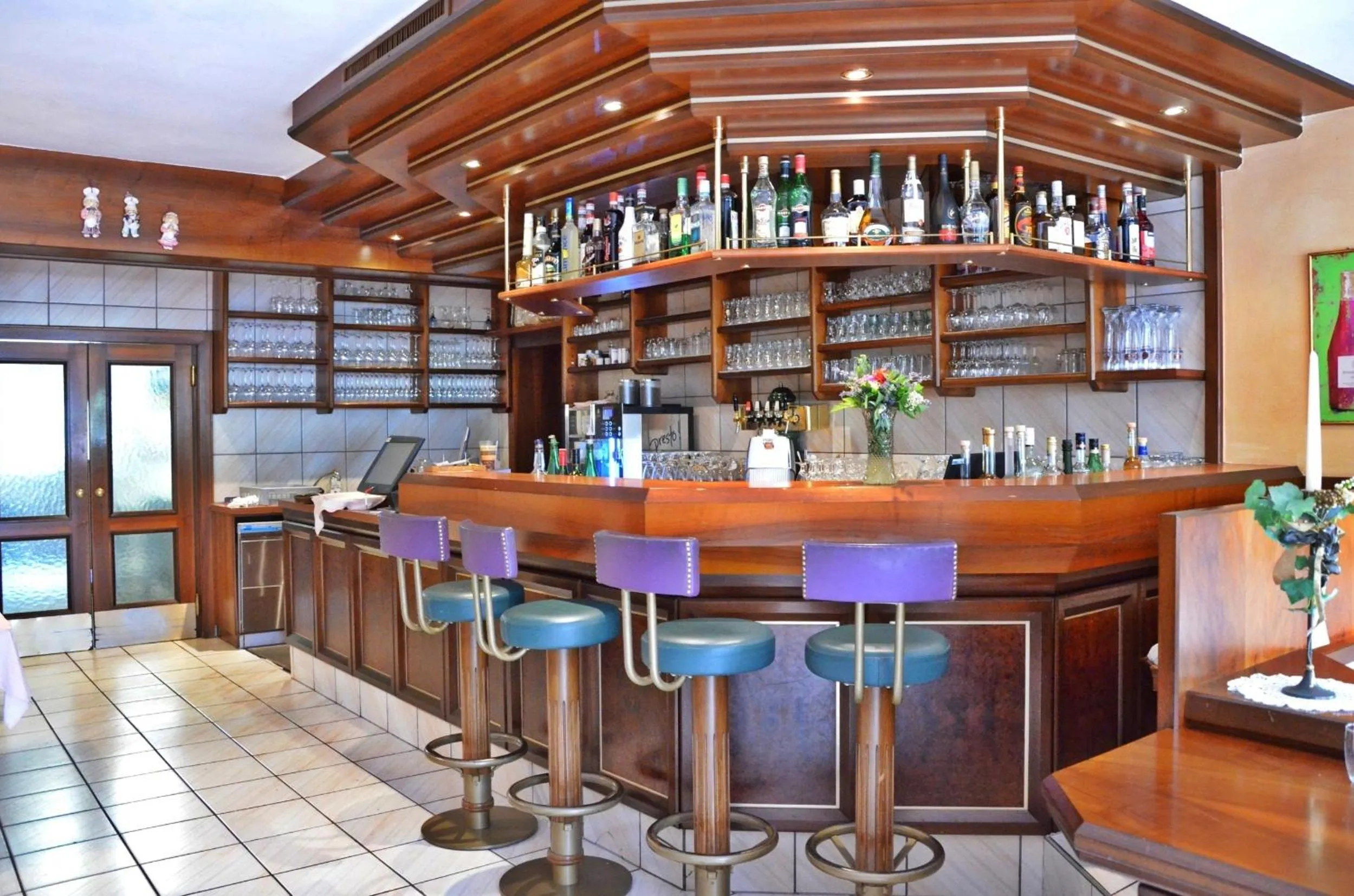 Lounge or bar in Hotel Silvia