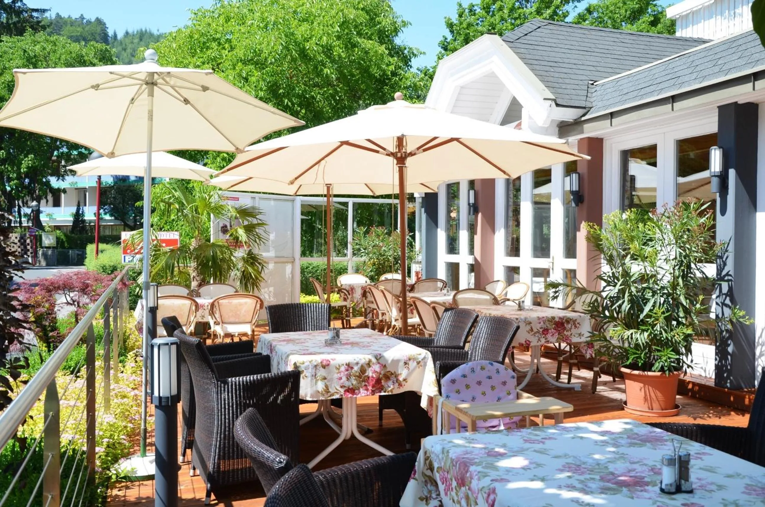 Balcony/Terrace in Hotel Silvia