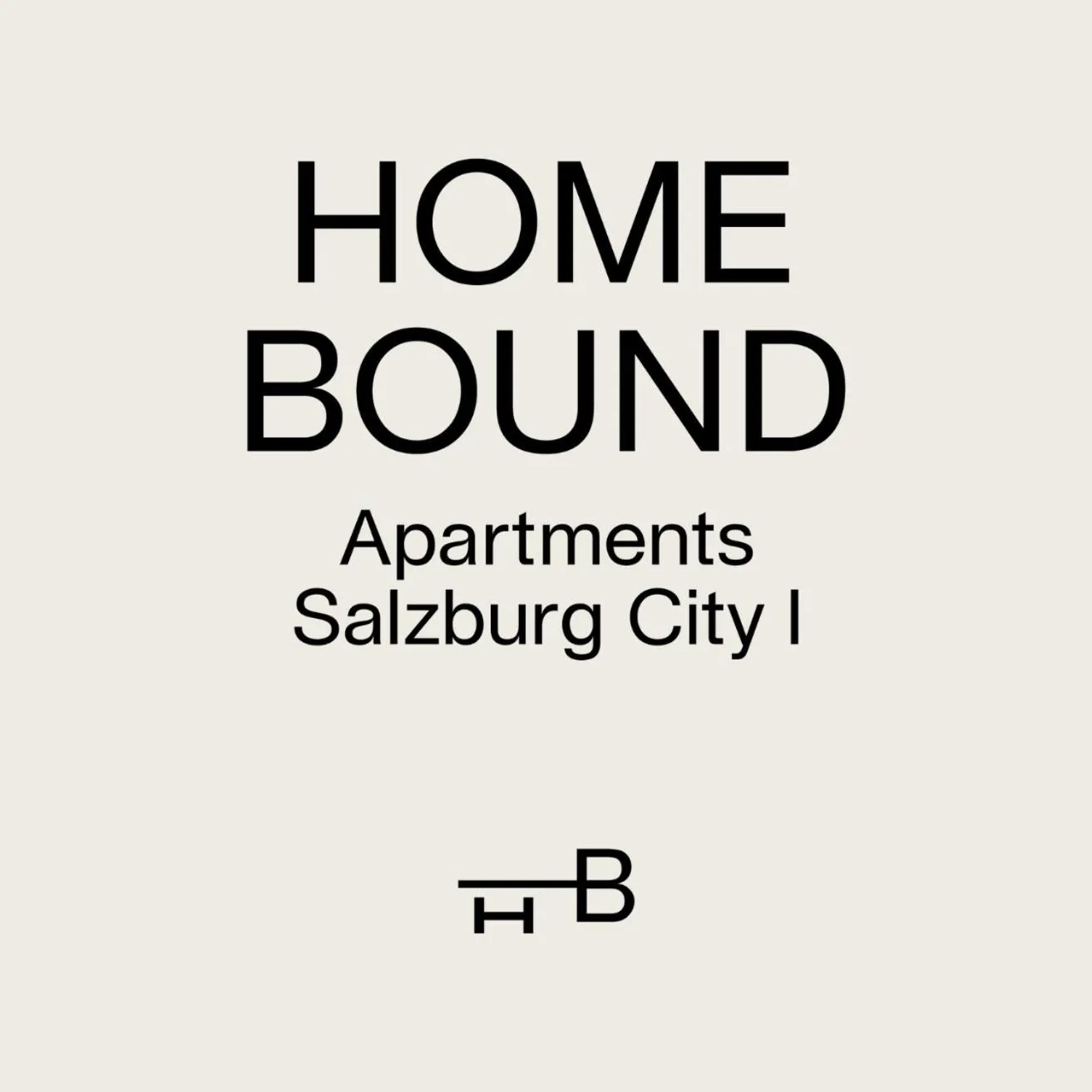 Logo/Certificate/Sign in HOMEBOUND APARTMENTS Salzburg City I - contactless check-in
