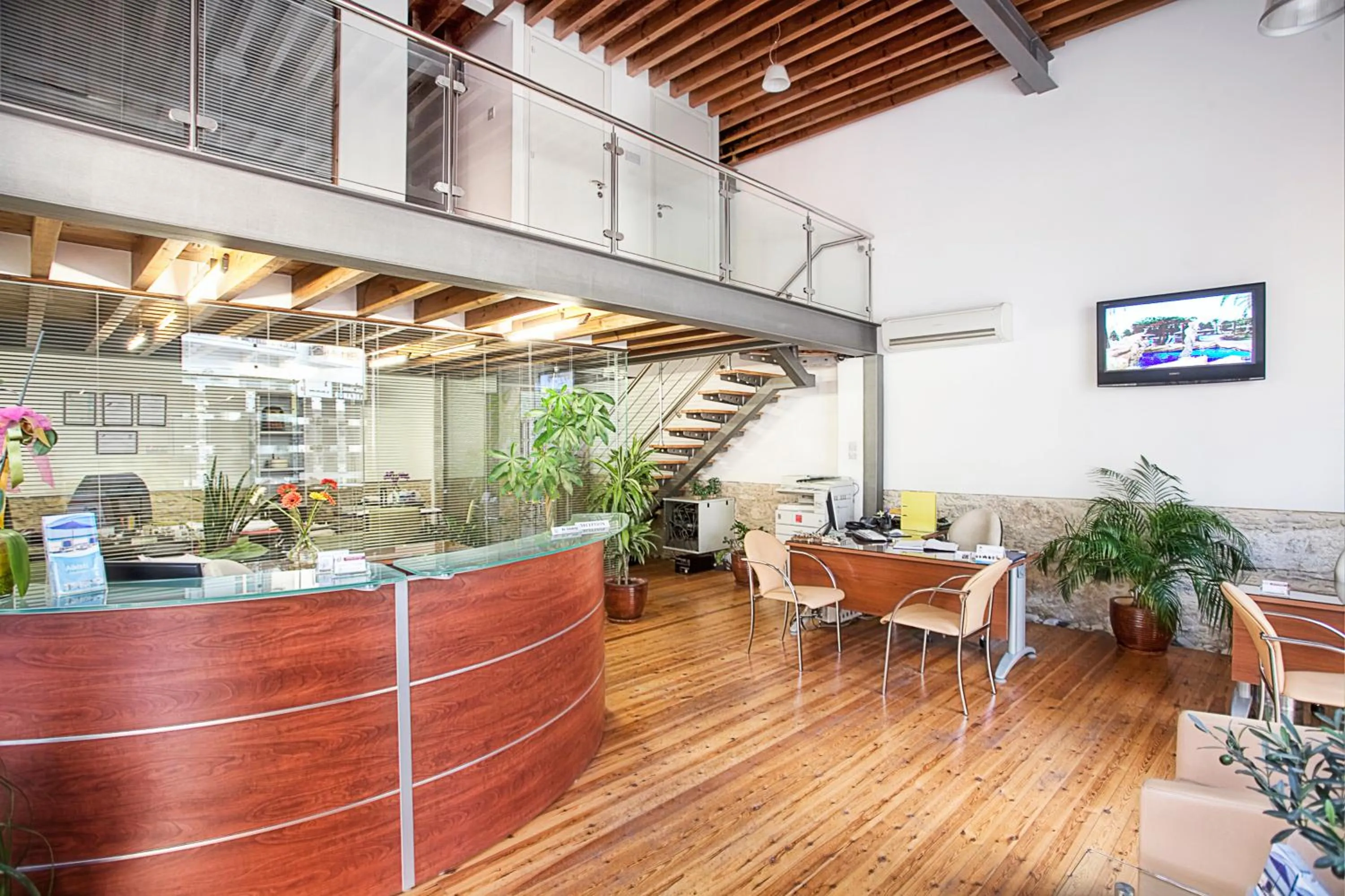 Lobby or reception in Alkisti City Hotel