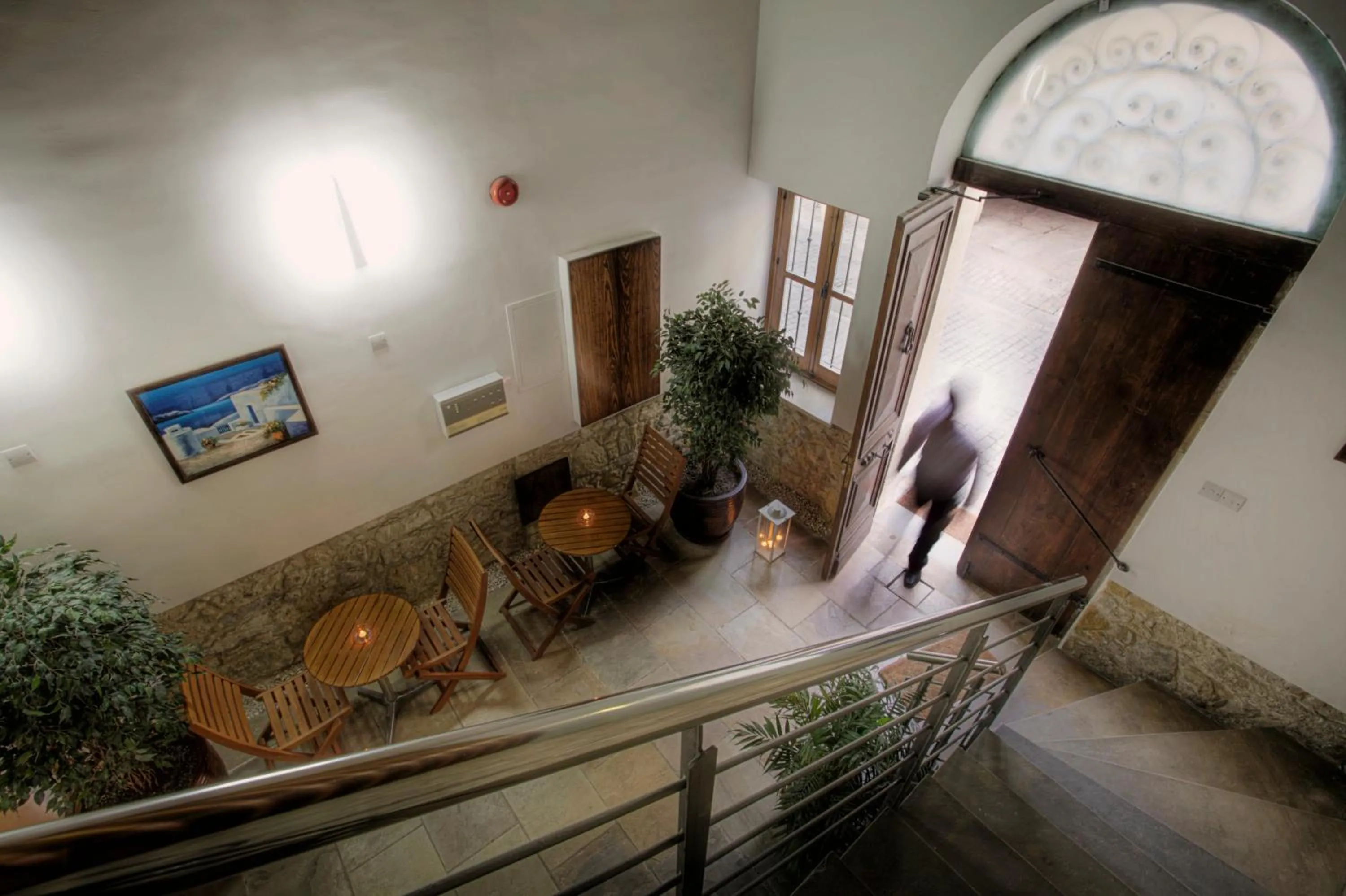 Decorative detail in Alkisti City Hotel