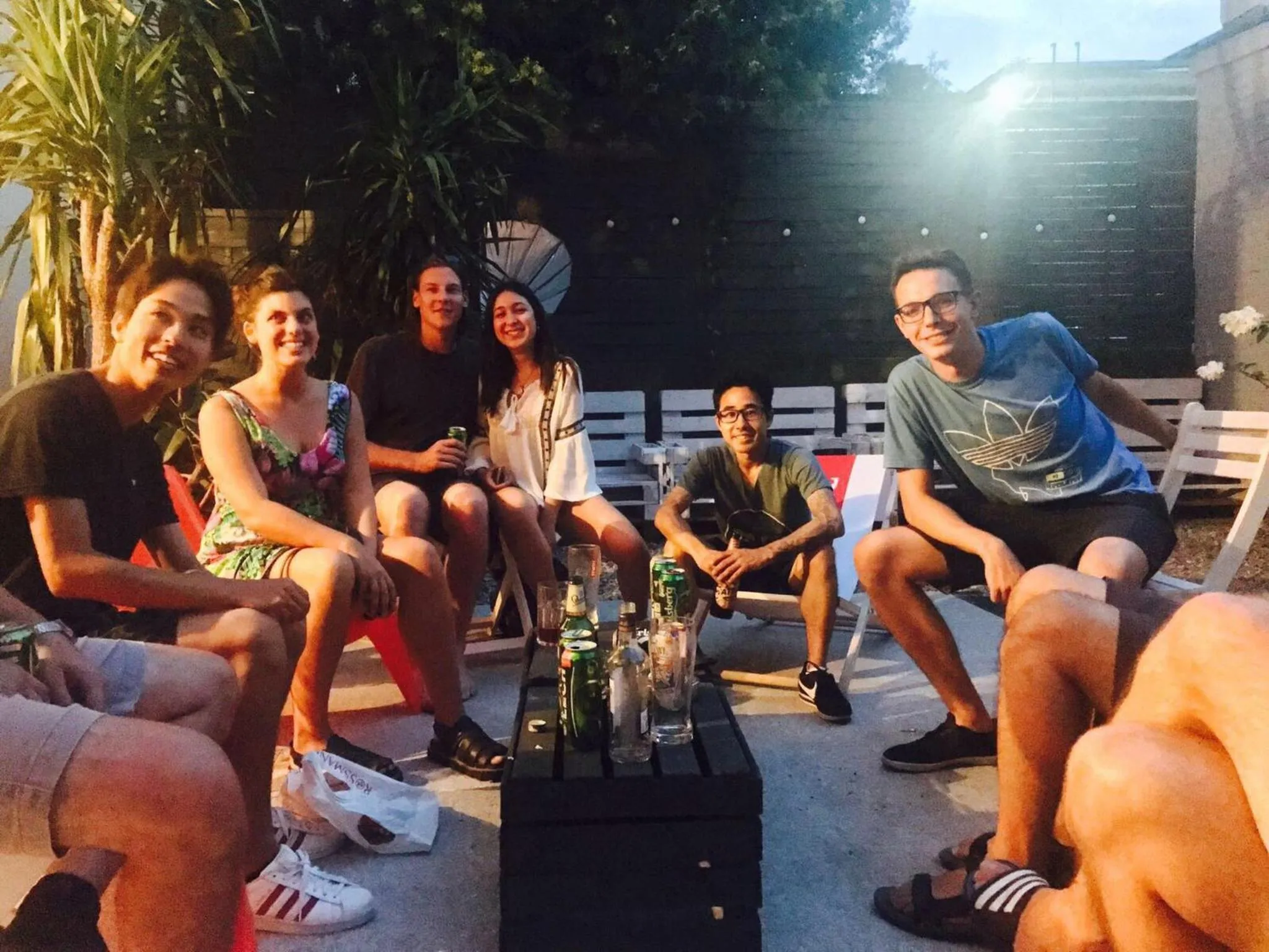 group of guests in Oki Doki OLD TOWN