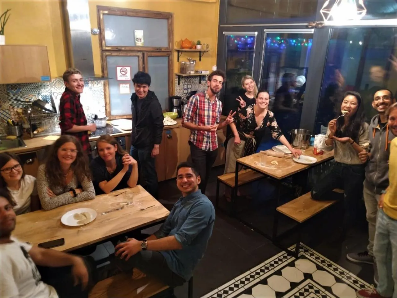 People in Oki Doki OLD TOWN