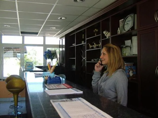 Staff in Hamsilos Apart Hotel