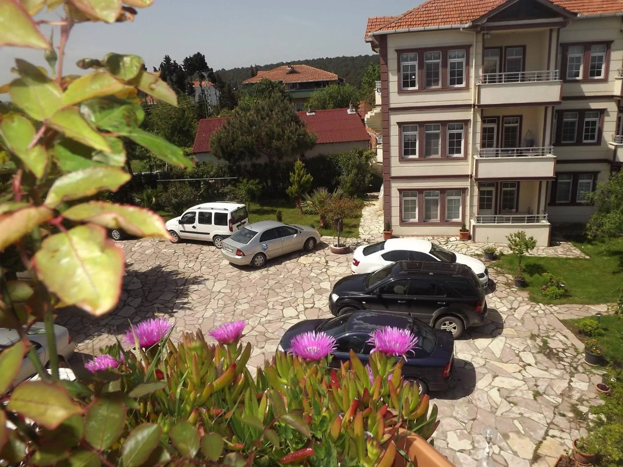 Garden view in Hamsilos Apart Hotel