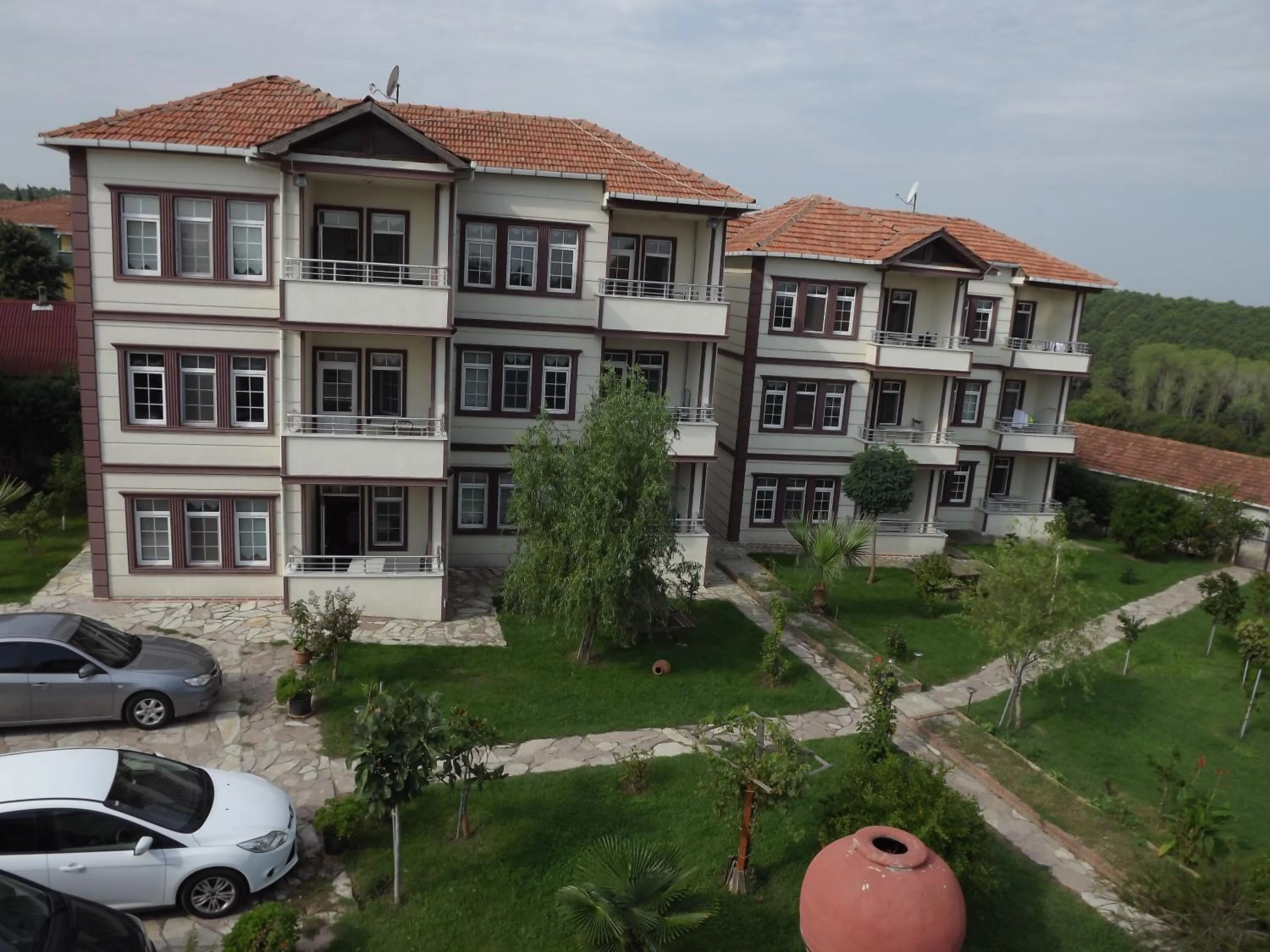 Garden in Hamsilos Apart Hotel