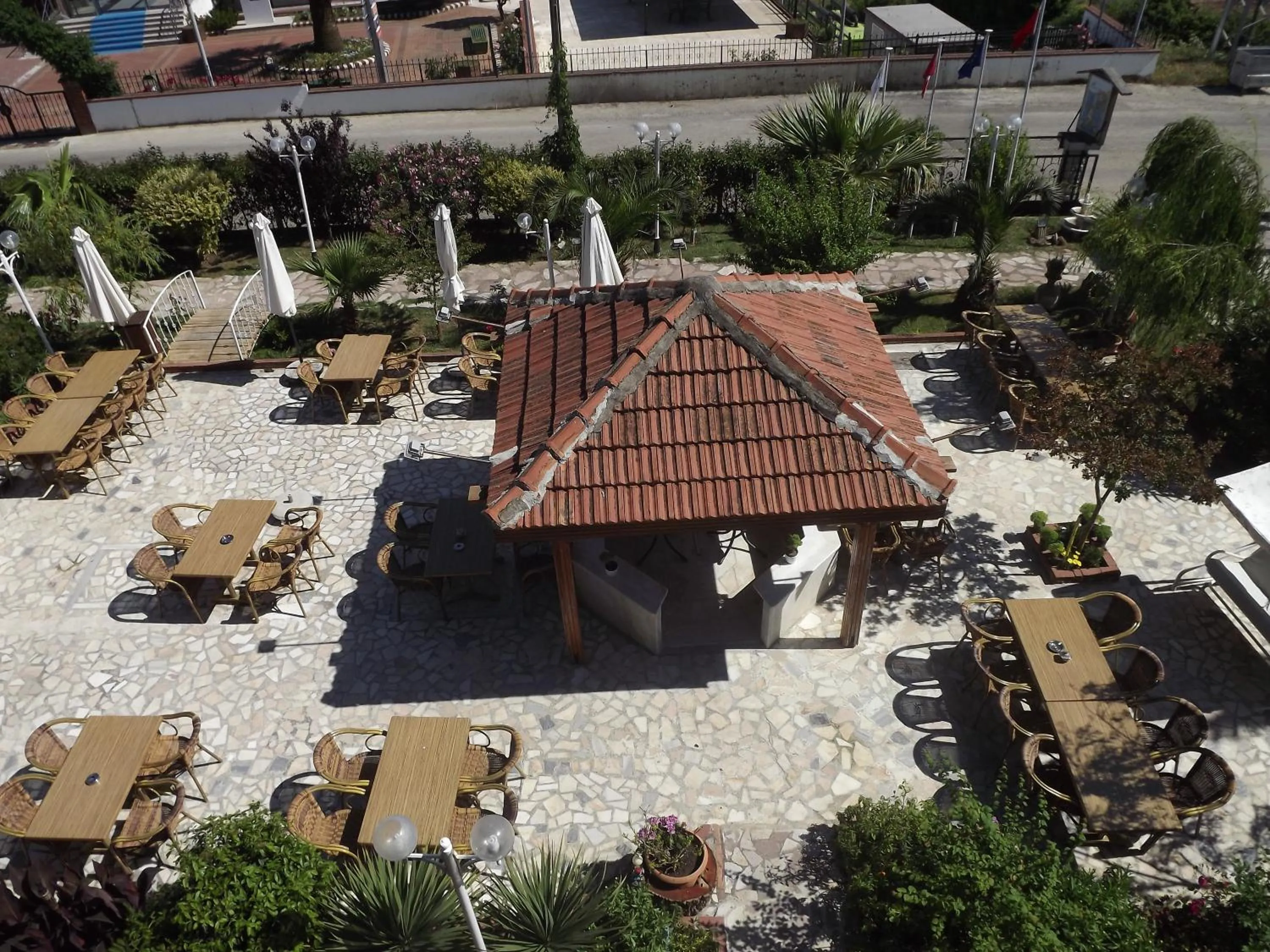Balcony/Terrace in Hamsilos Apart Hotel
