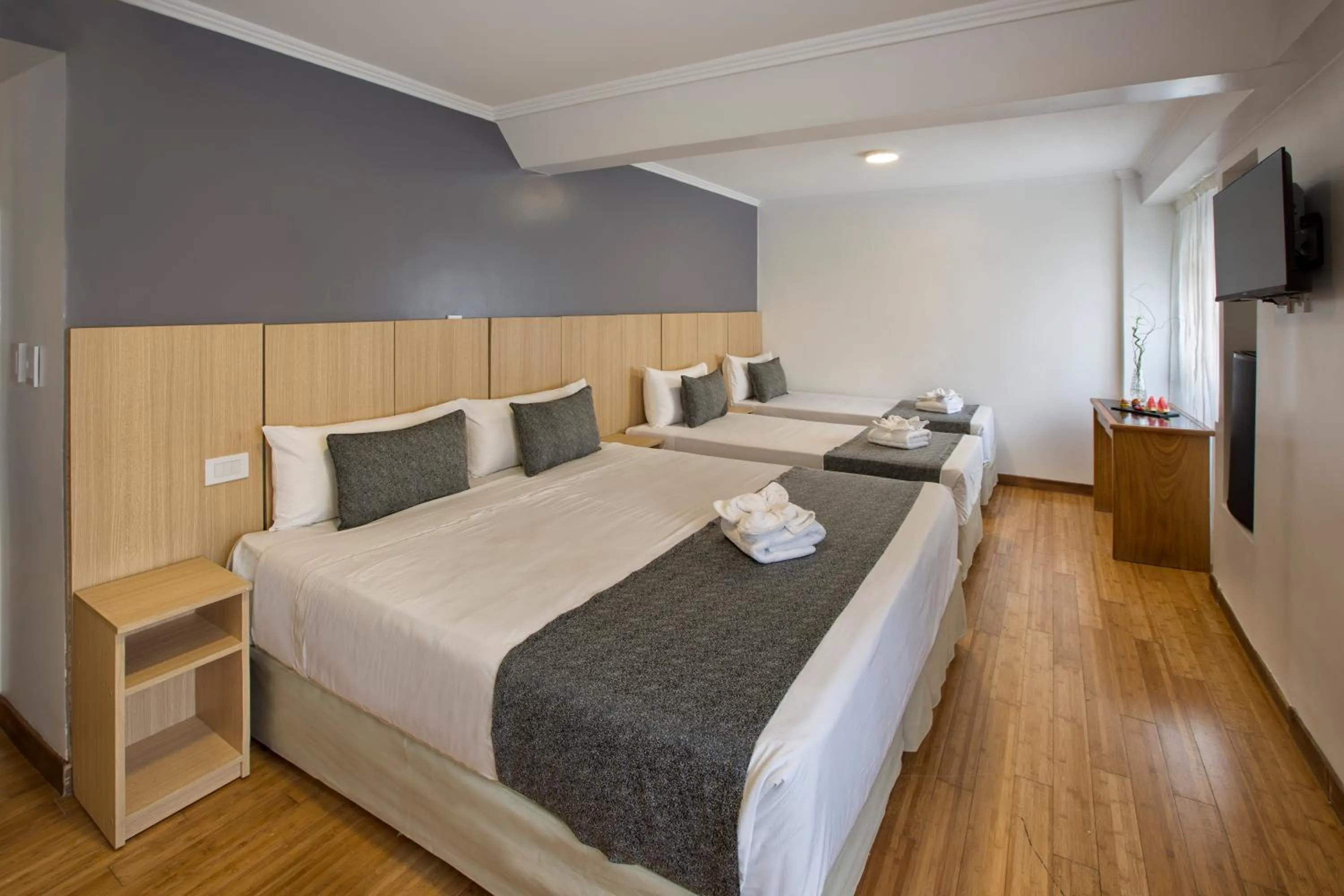 Bedroom, Bed in Hotel Sheltown