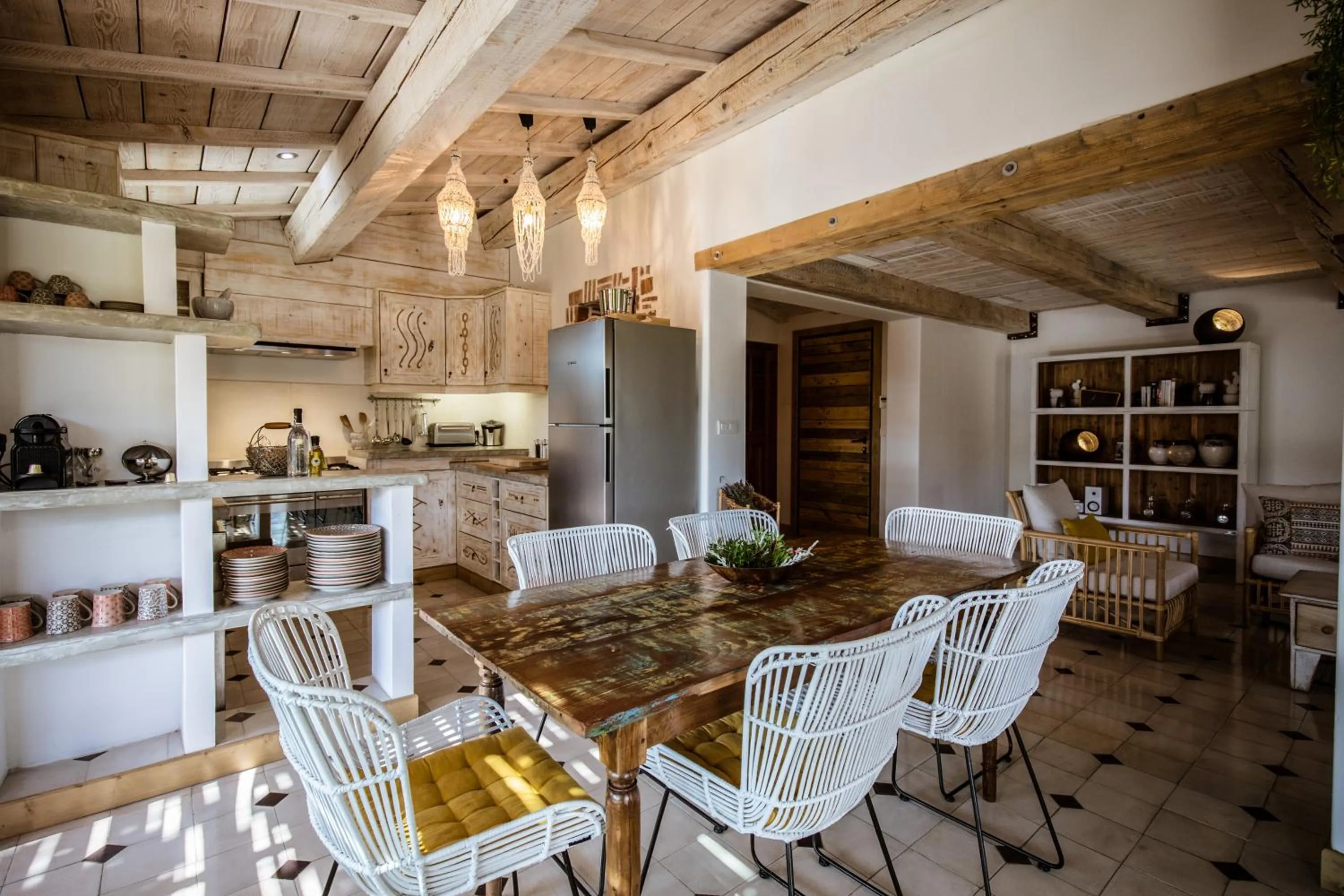 Communal lounge/ TV room in U Capu Biancu