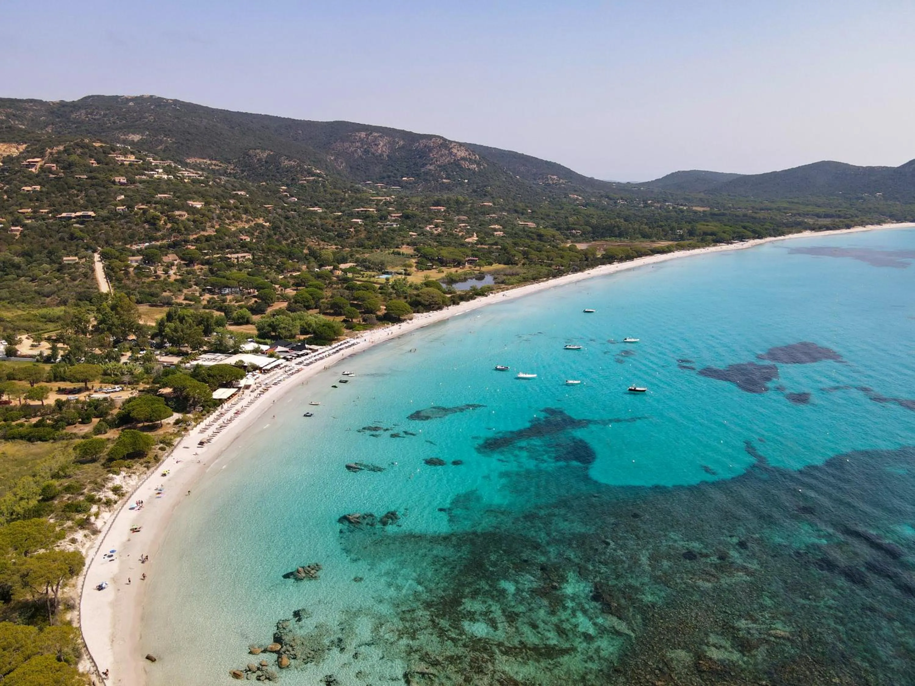 Natural landscape in U Capu Biancu
