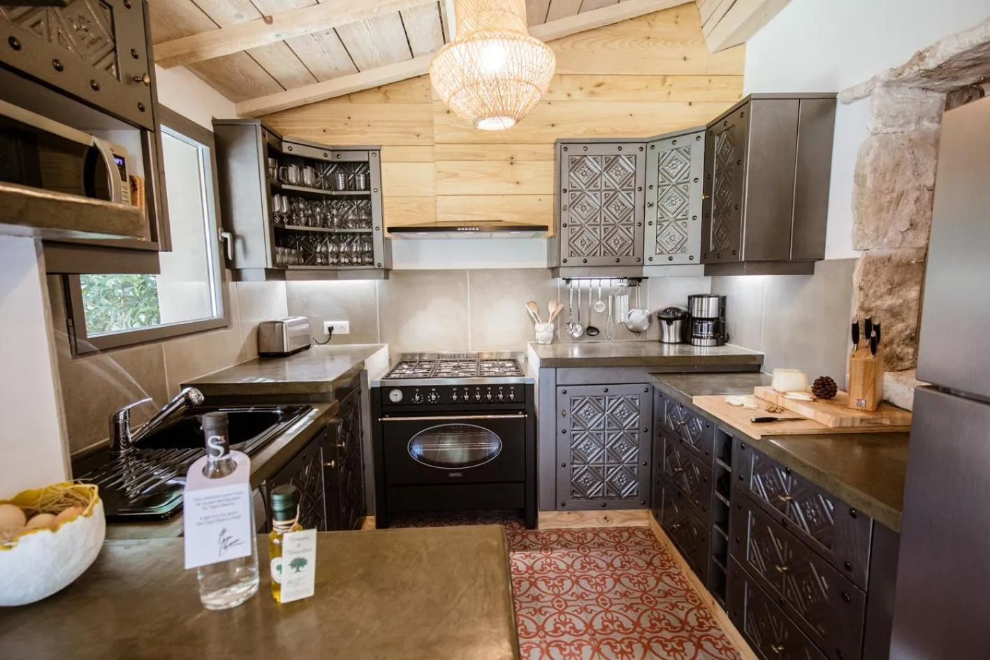 Kitchen or kitchenette in U Capu Biancu