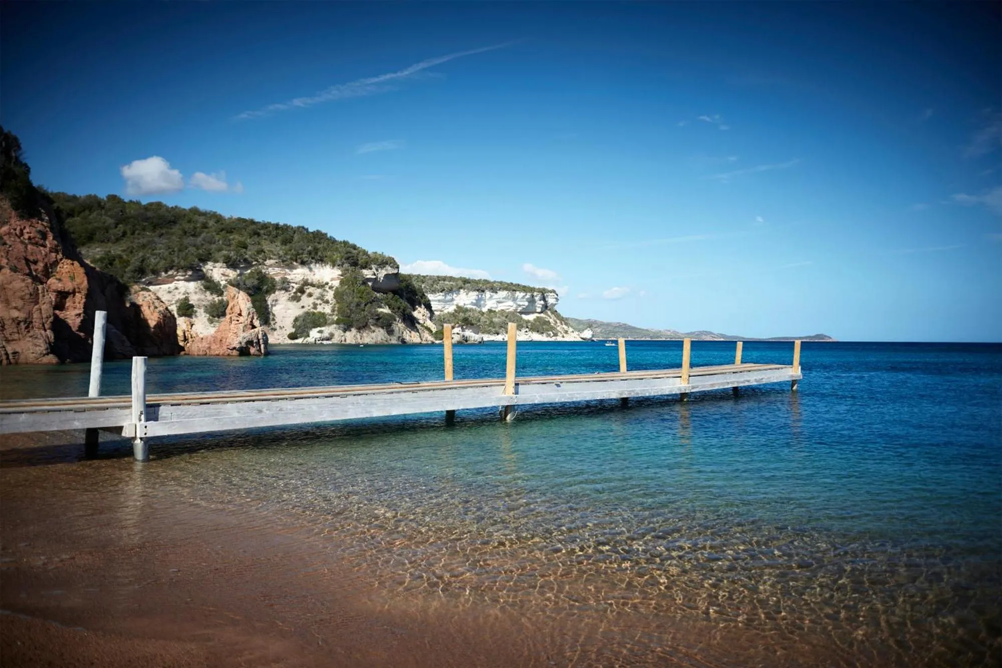 Natural landscape in U Capu Biancu