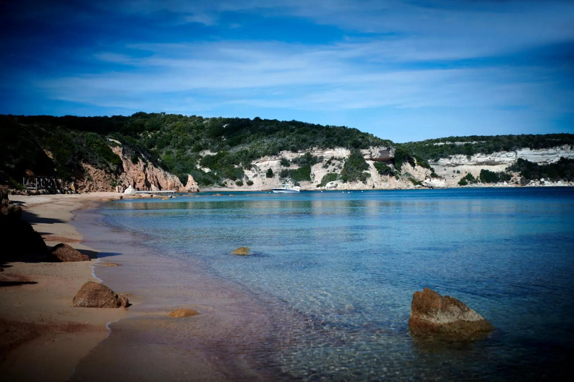 Natural landscape in U Capu Biancu