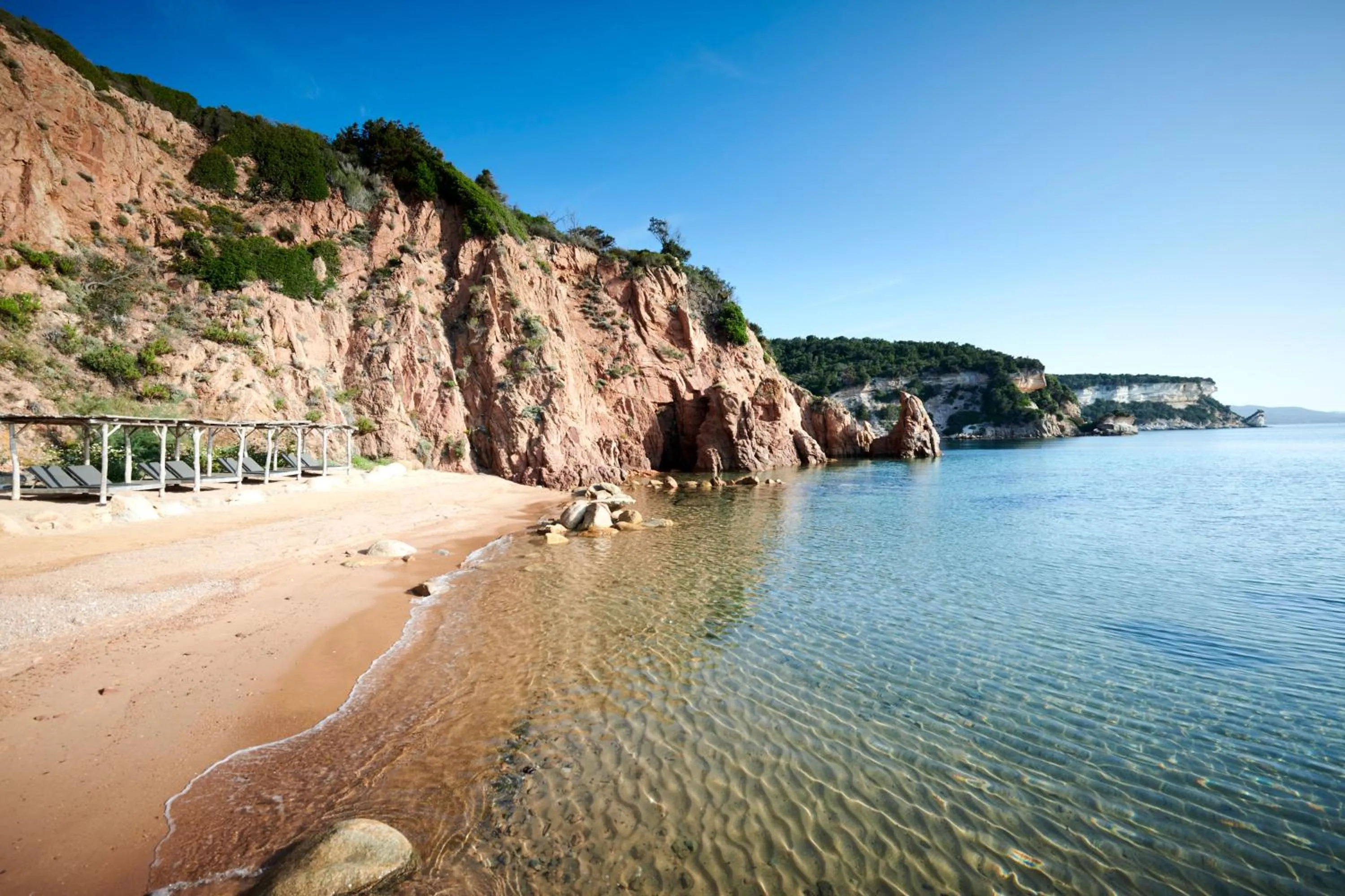 Beach in U Capu Biancu